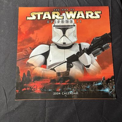 Star Wars Episode II The Art of Star Wars 2004 Wall Calendar Lucasfilm Publishing