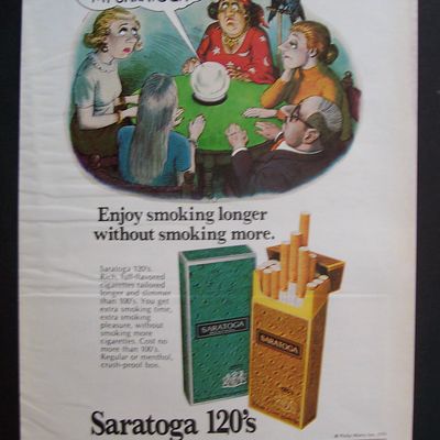 are saratoga cigarettes still made 120s Filter (open)  Vintage American Cigarette Pack Been working on a Voron
