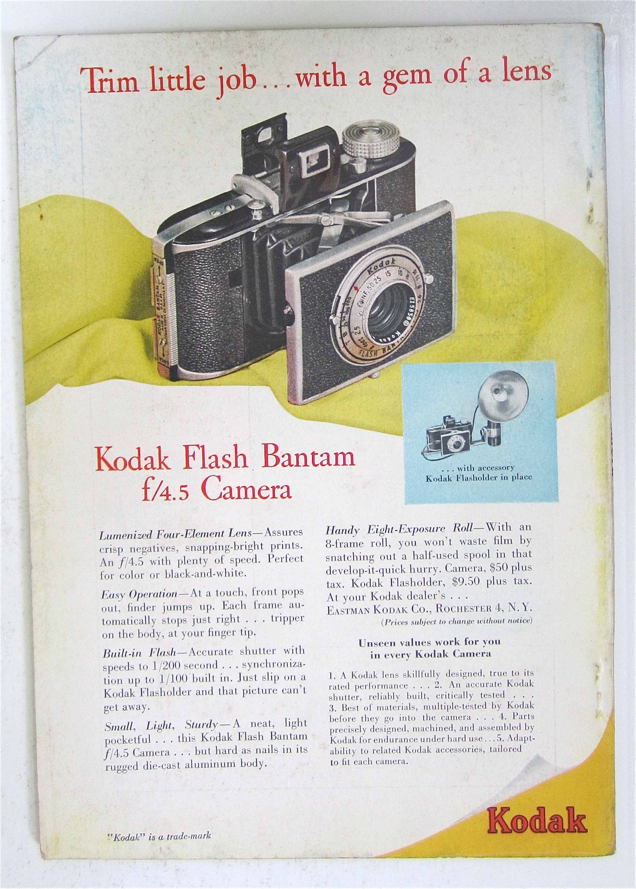 The Camera Magazine January 1949 Selling Photographs