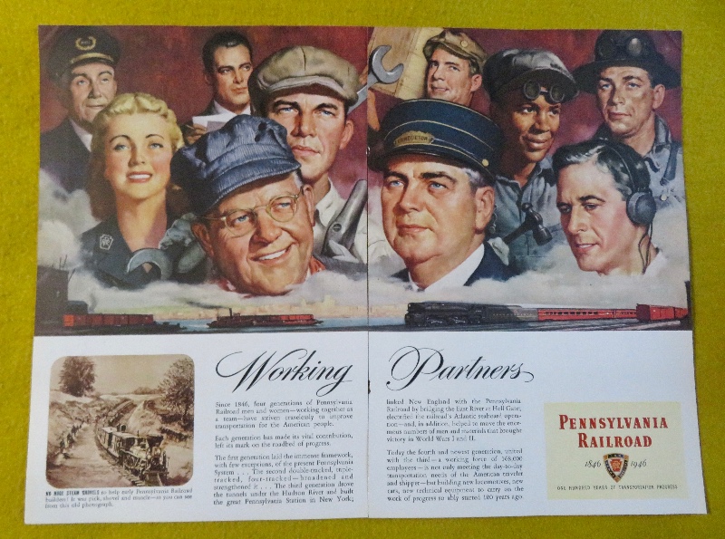 1946 Pennsylvania Railroad with Working Partners