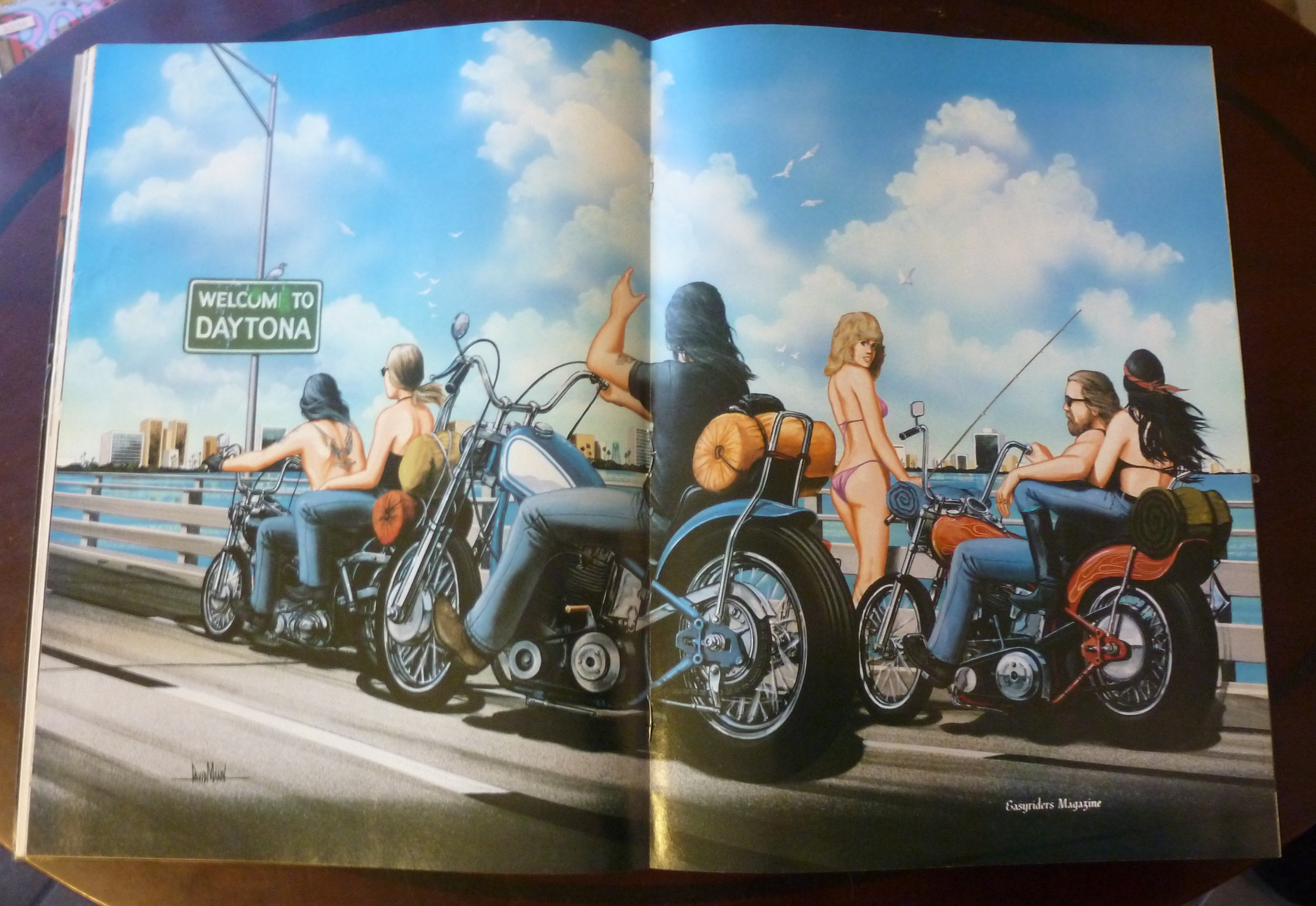 Easyriders March 1984 Johnny Rivers
