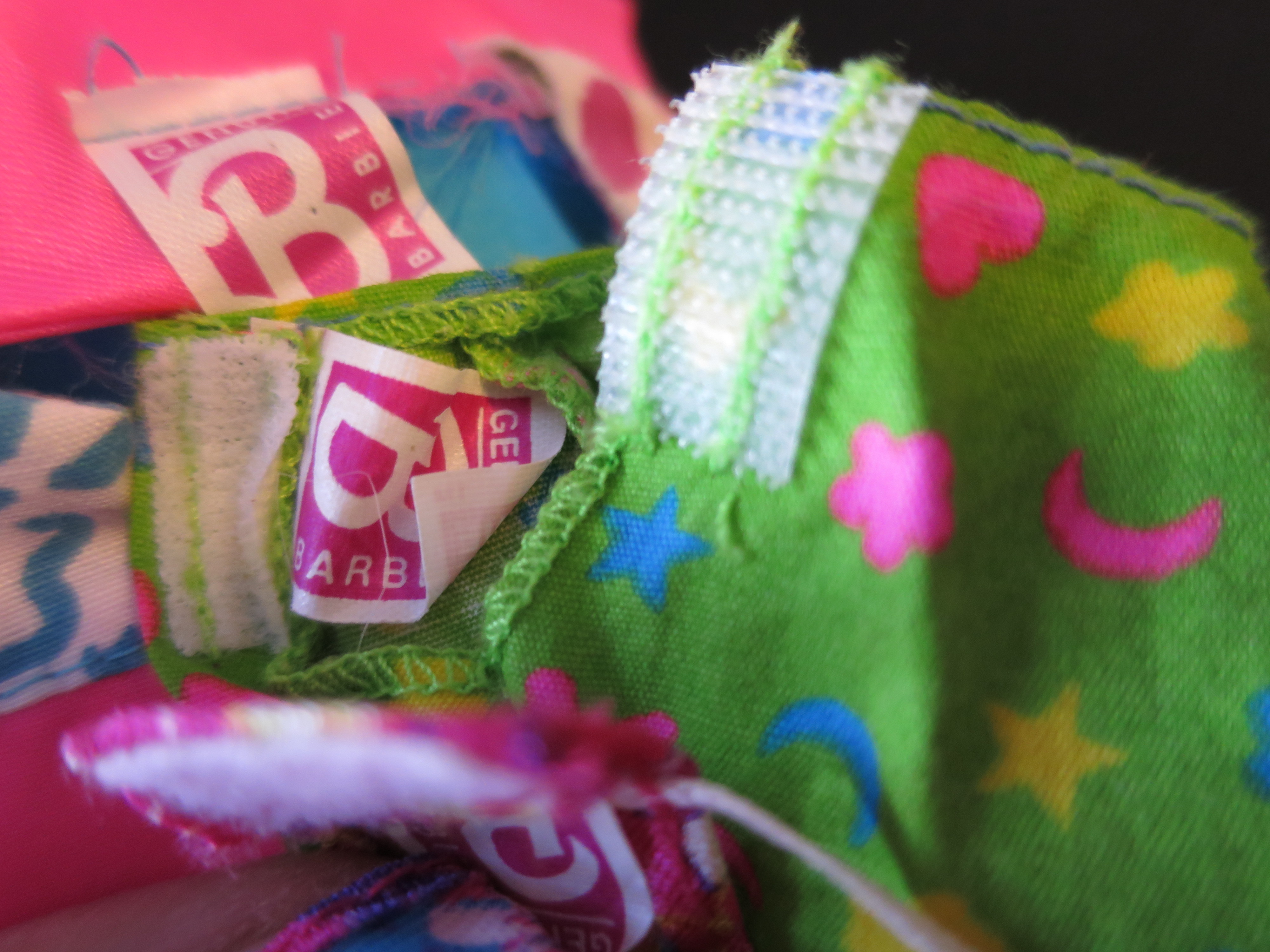 Mattel Barbie Doll Pants top Coat all tagged pink 1990s to now