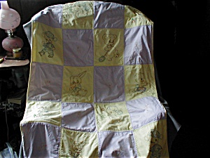 Hand Made and Embroidered Quilt