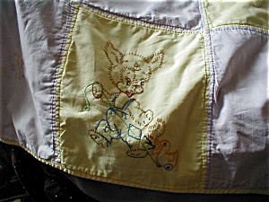 Hand Made and Embroidered Quilt