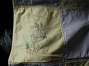 Hand Made and Embroidered Quilt