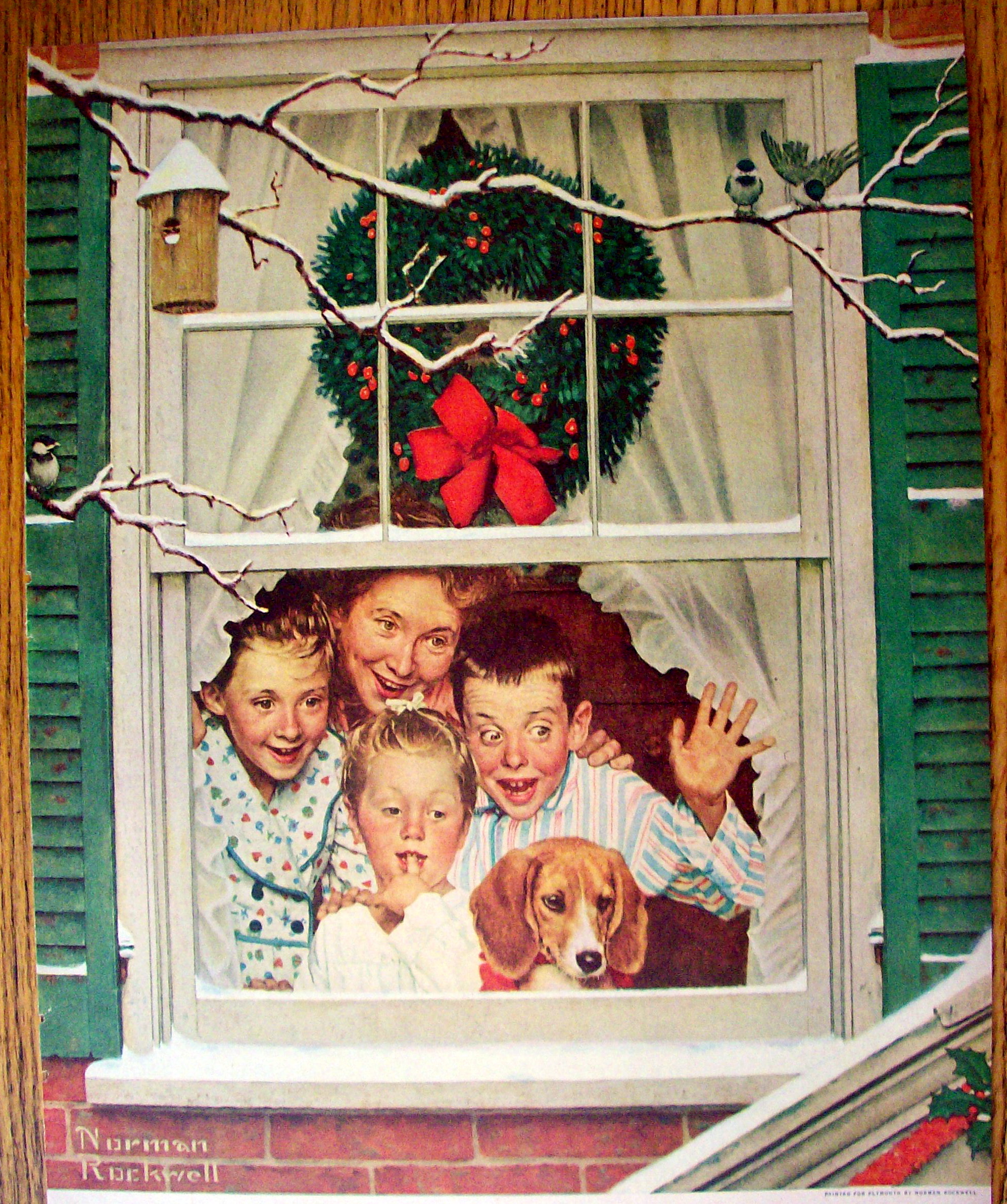 1951 Plymouth By Norman Rockwell