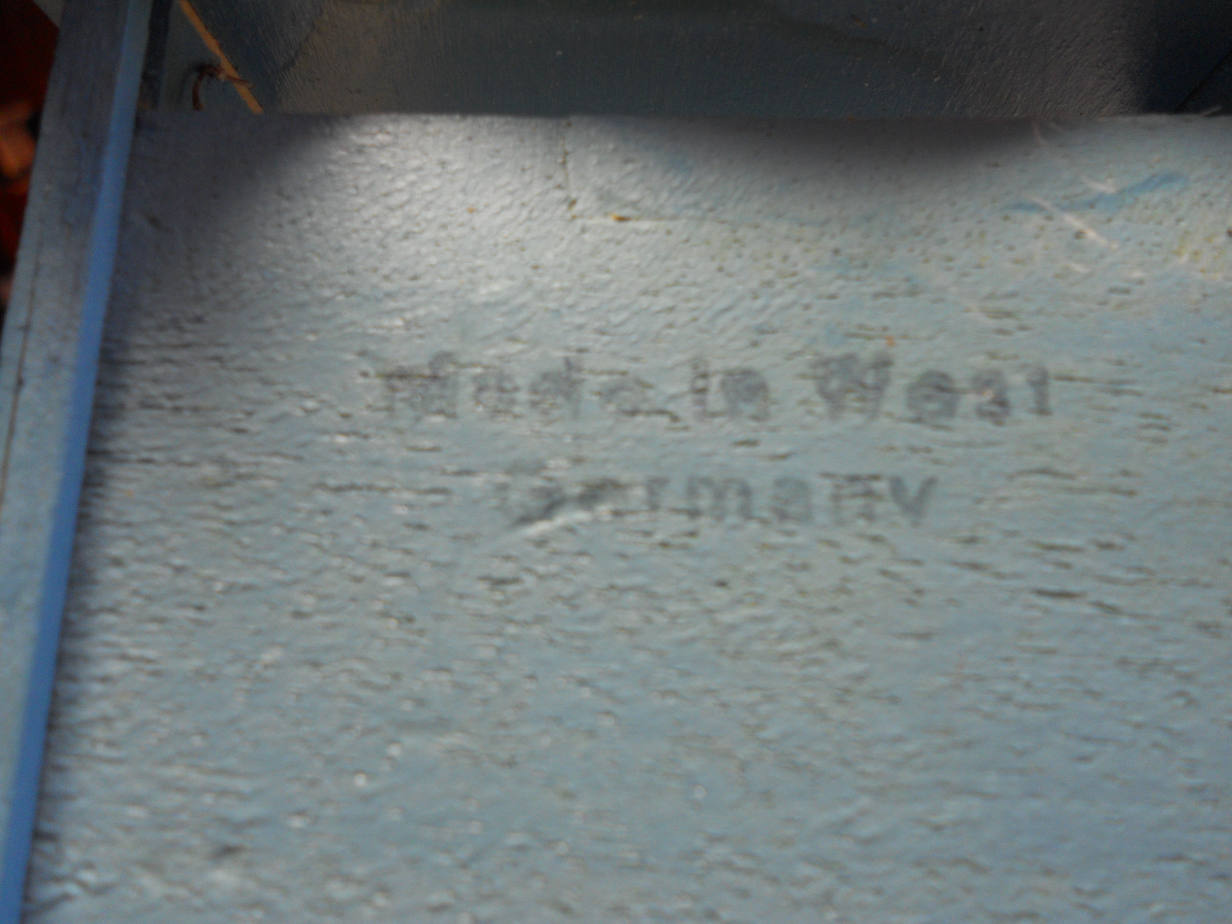 Doll Bed Wood West Germany