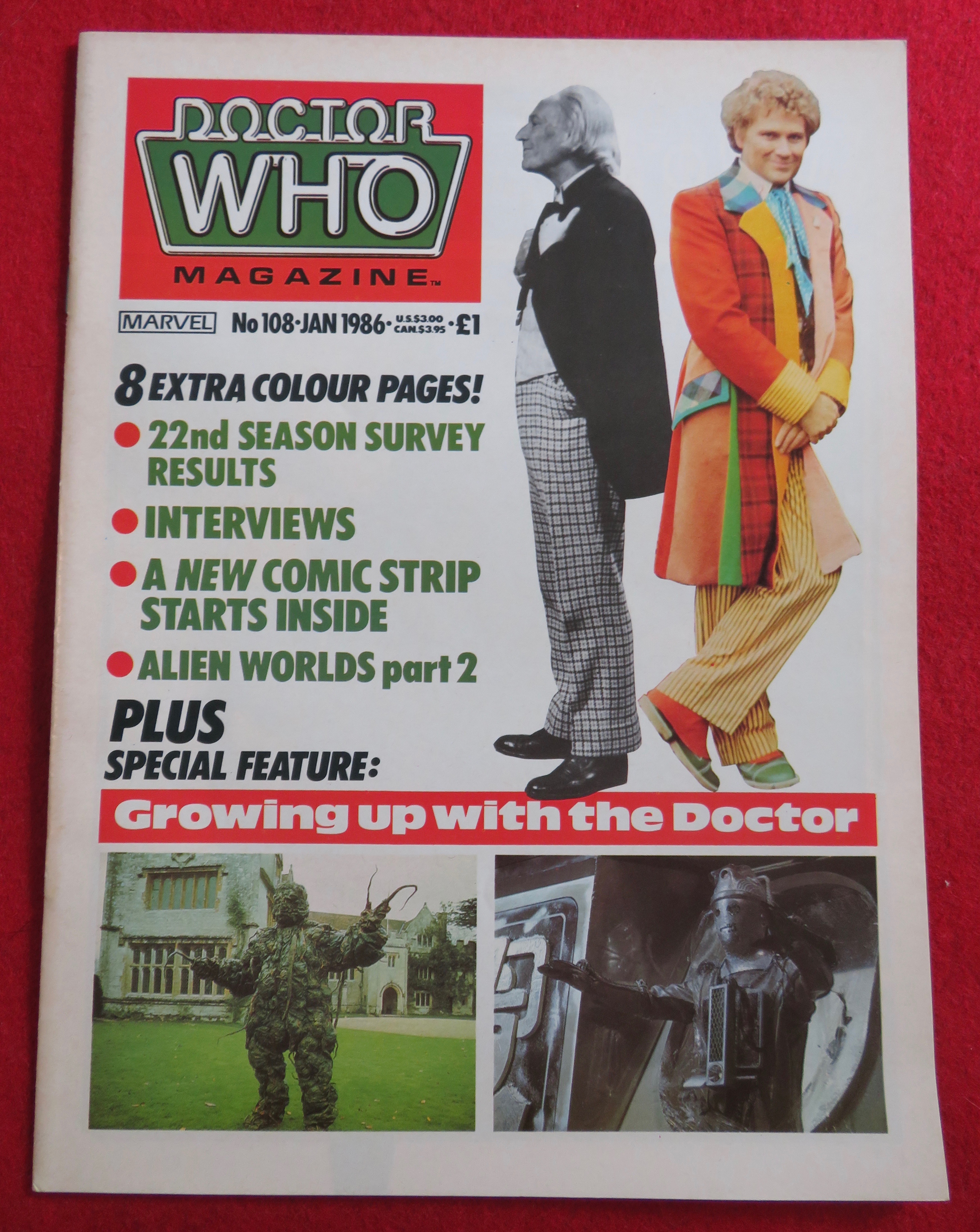 Doctor (Dr) Who Magazine January 1986