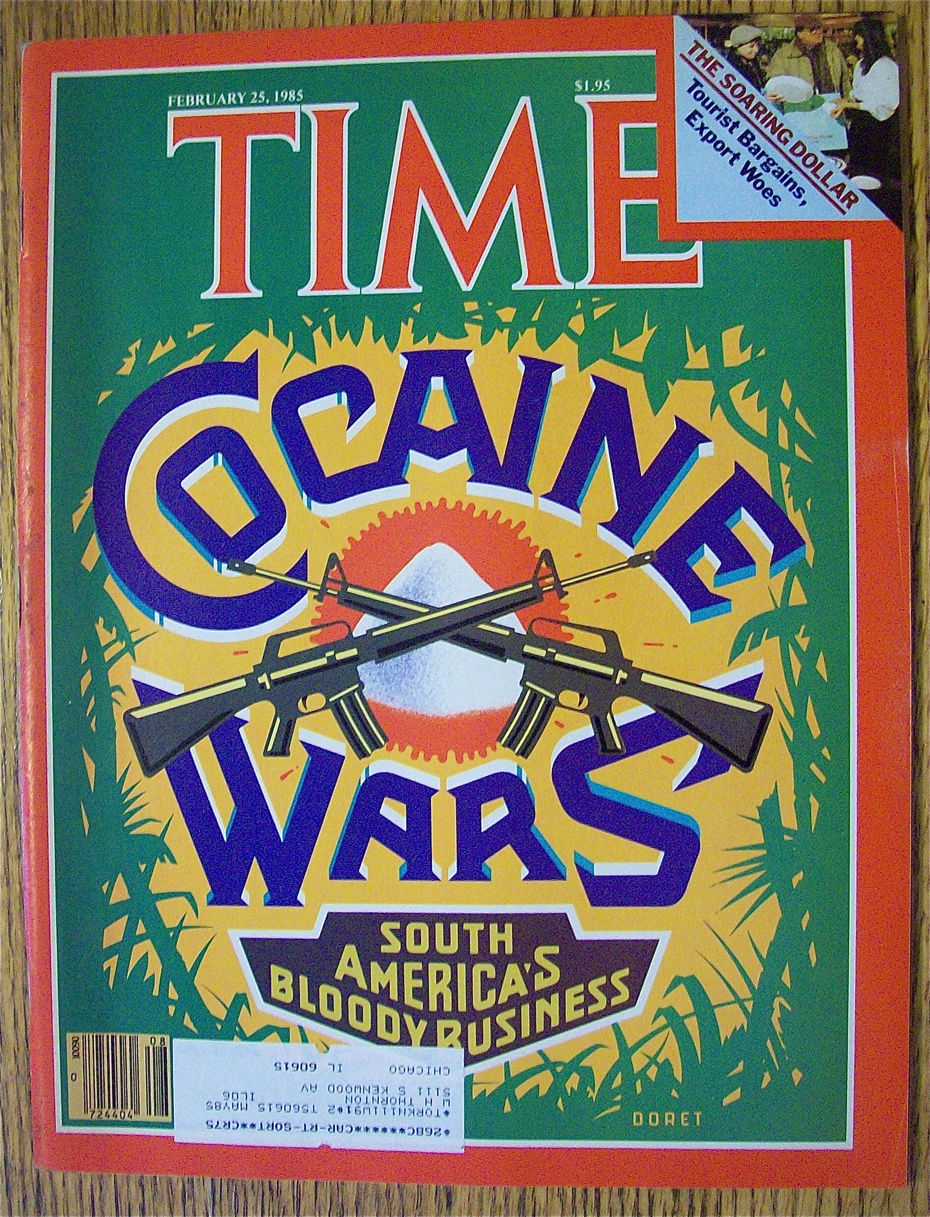 Time Magazine-February 25, 1985-Cocaine Wars