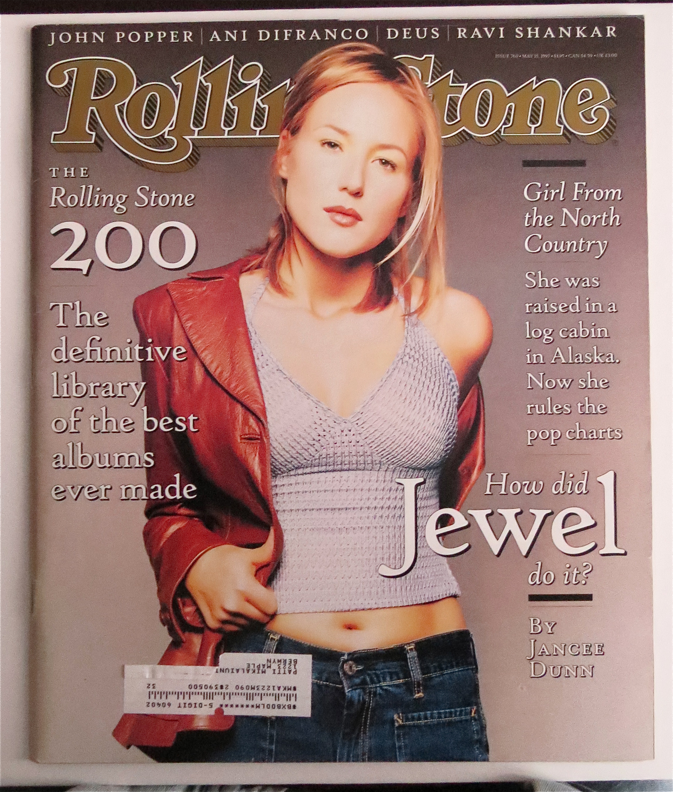Rolling Stone May 15, 1997 Jewel