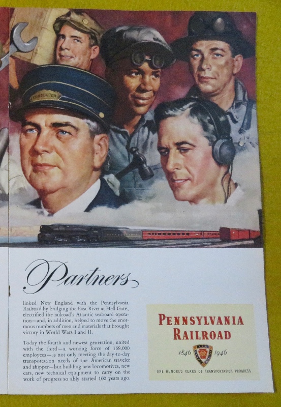 1946 Pennsylvania Railroad with Working Partners