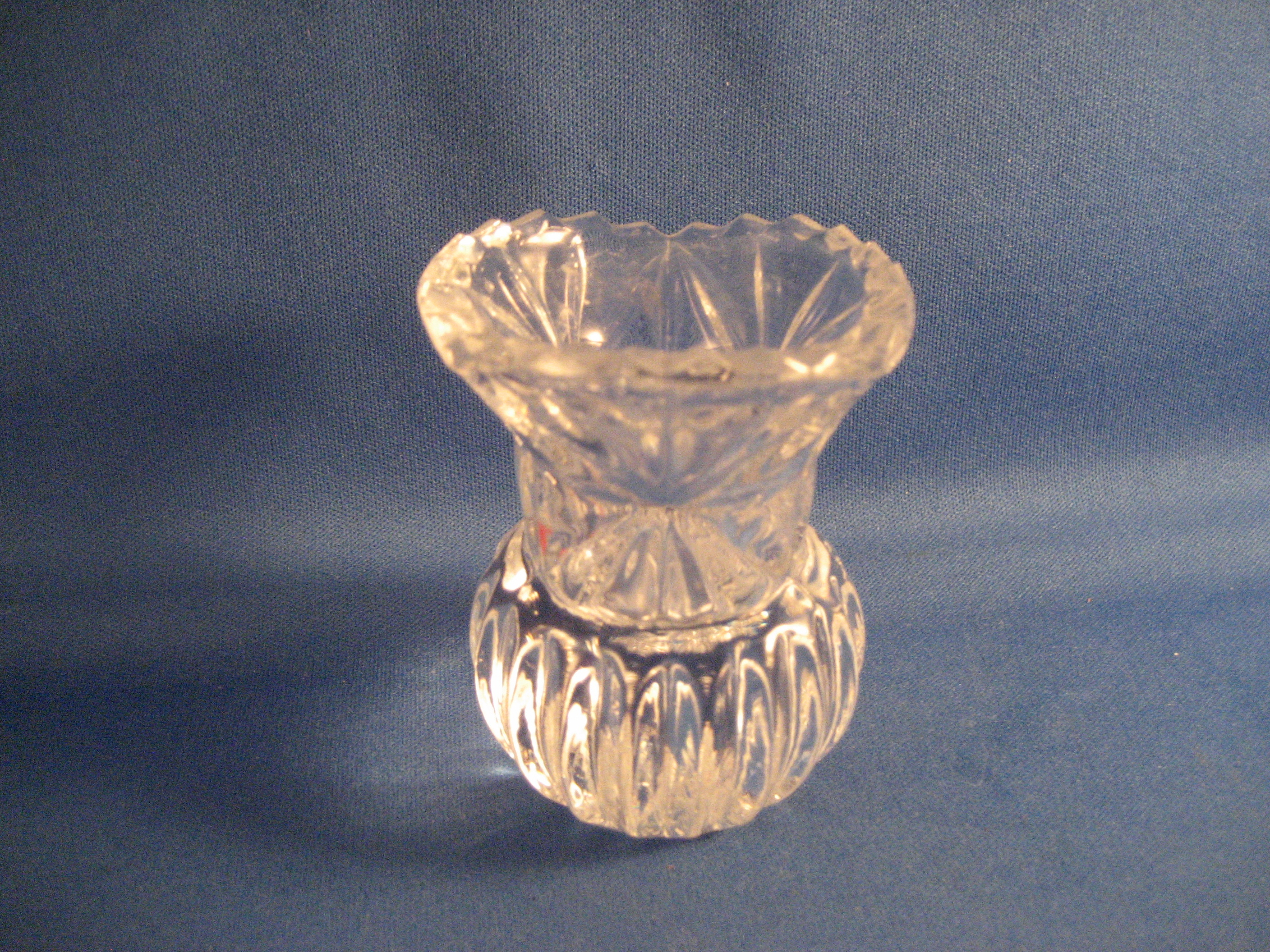 Cut Glass Tooth Pick Holder