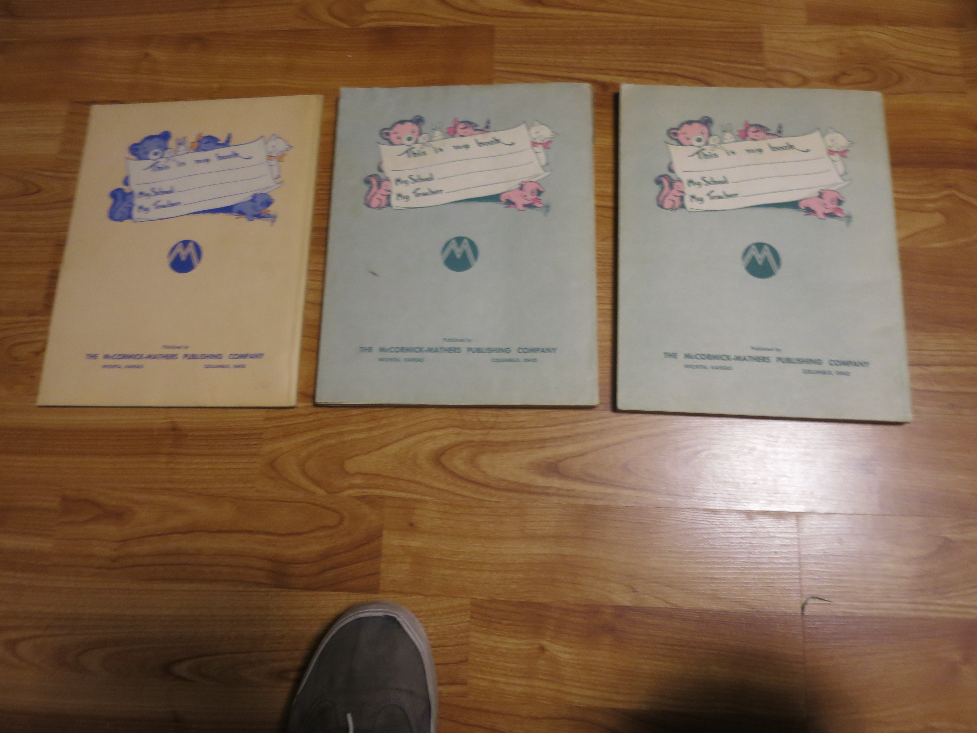 Puzzle Pages Book Set of 3 McCormick 1944
