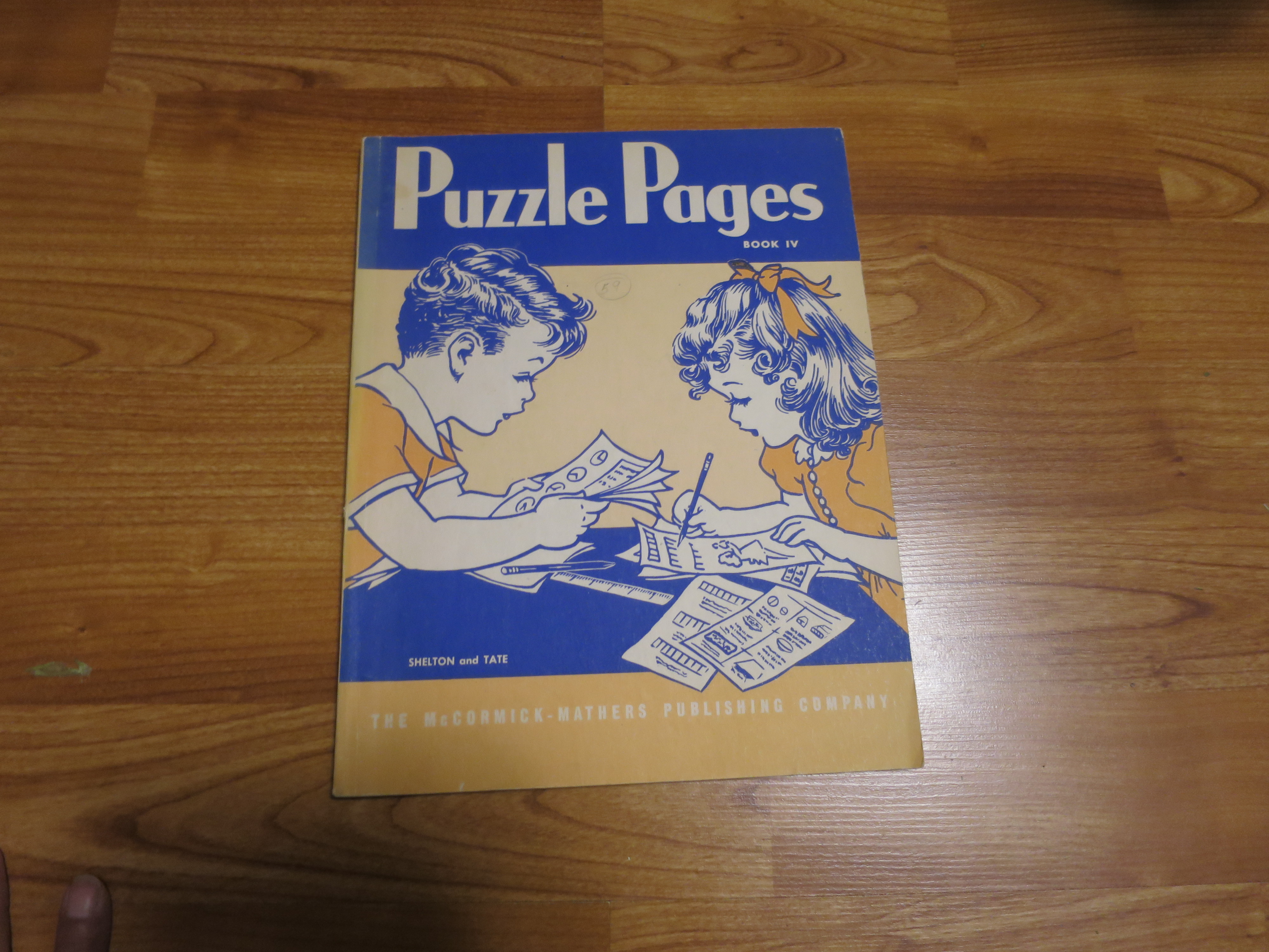 Puzzle Pages Book Set of 3 McCormick 1944