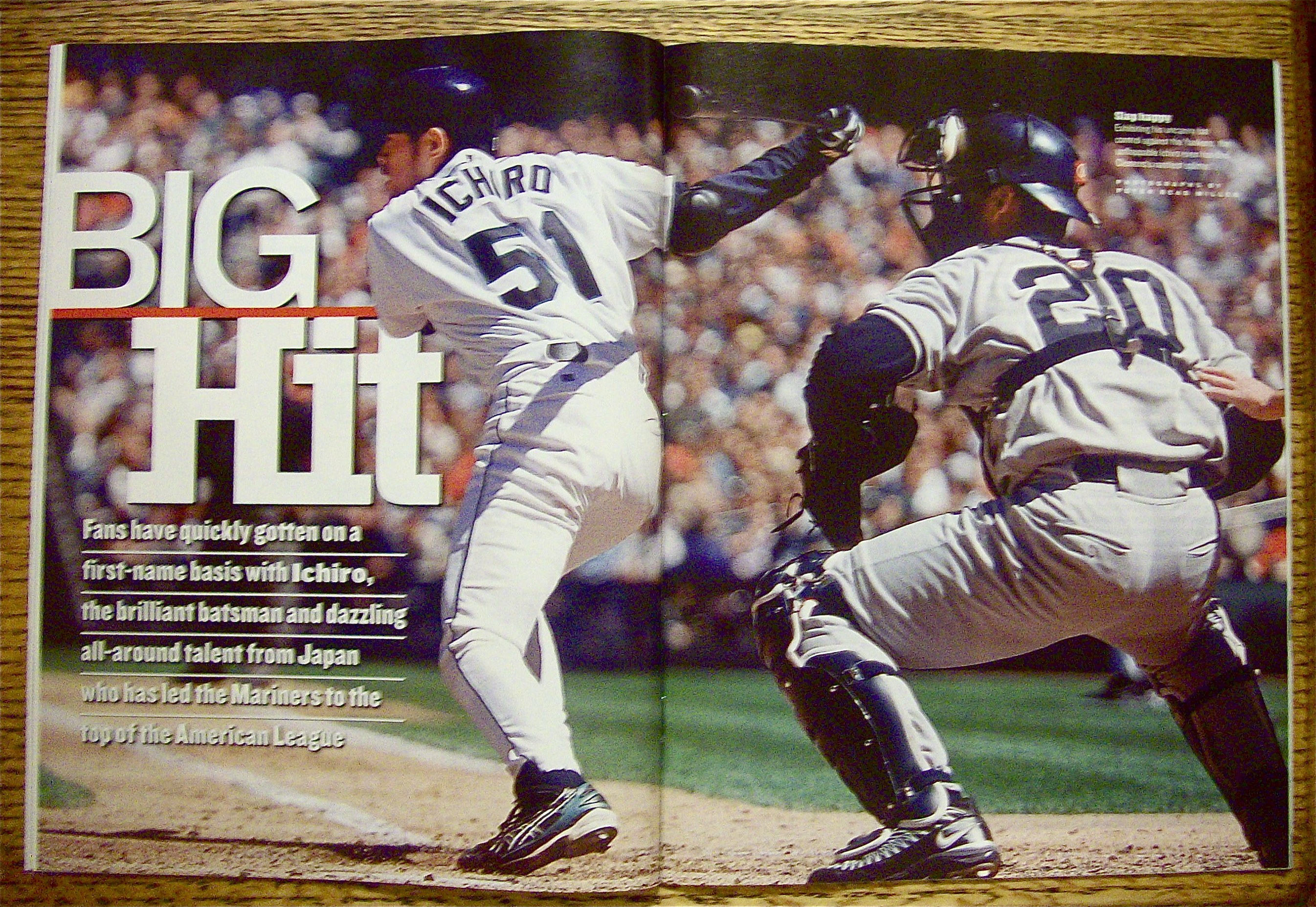 Sport Illustrated Magazine May 28, 2001 Ichiro Suzuki
