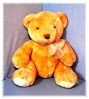 Champagne Color Russ Berrie AMBER Bear