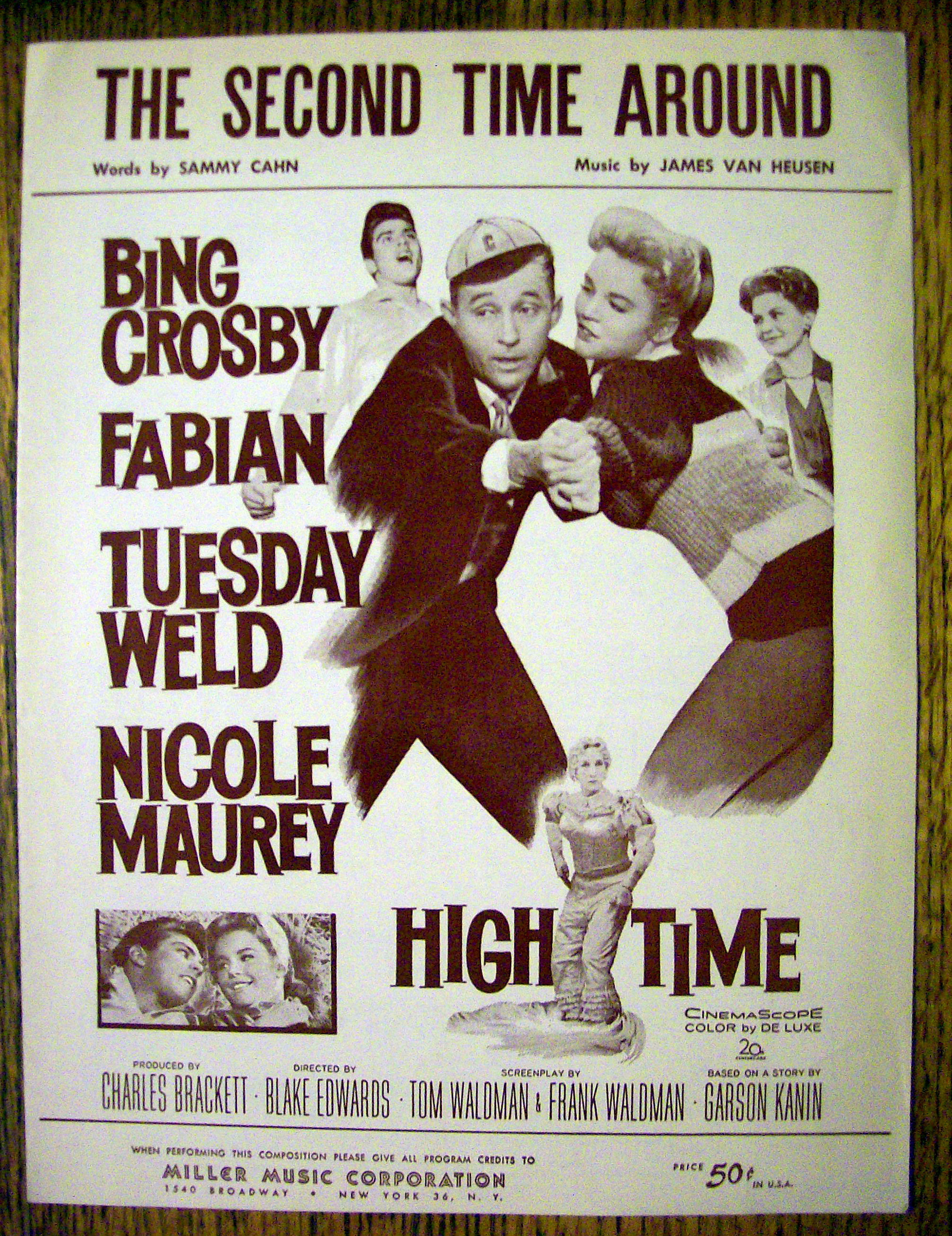 1960 The Second Time Around with Fabian & Tuesday Weld
