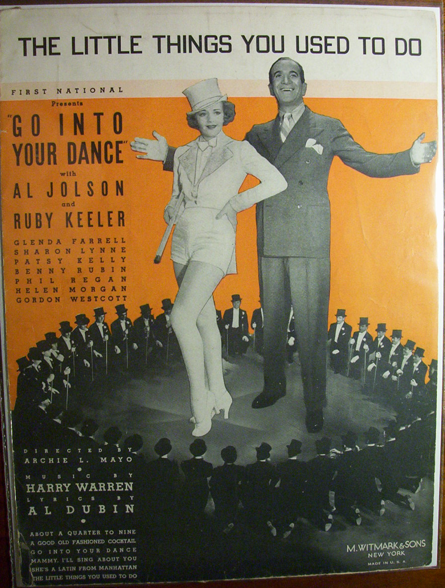 Sheet Music For 1935 The Little Things You Used To Do