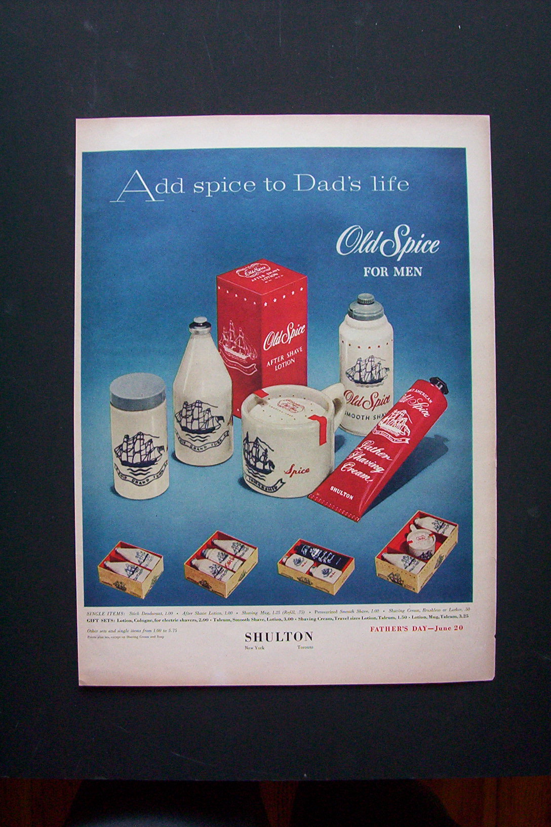 1954 Old Spice For Men with Many Different Ways To Buy
