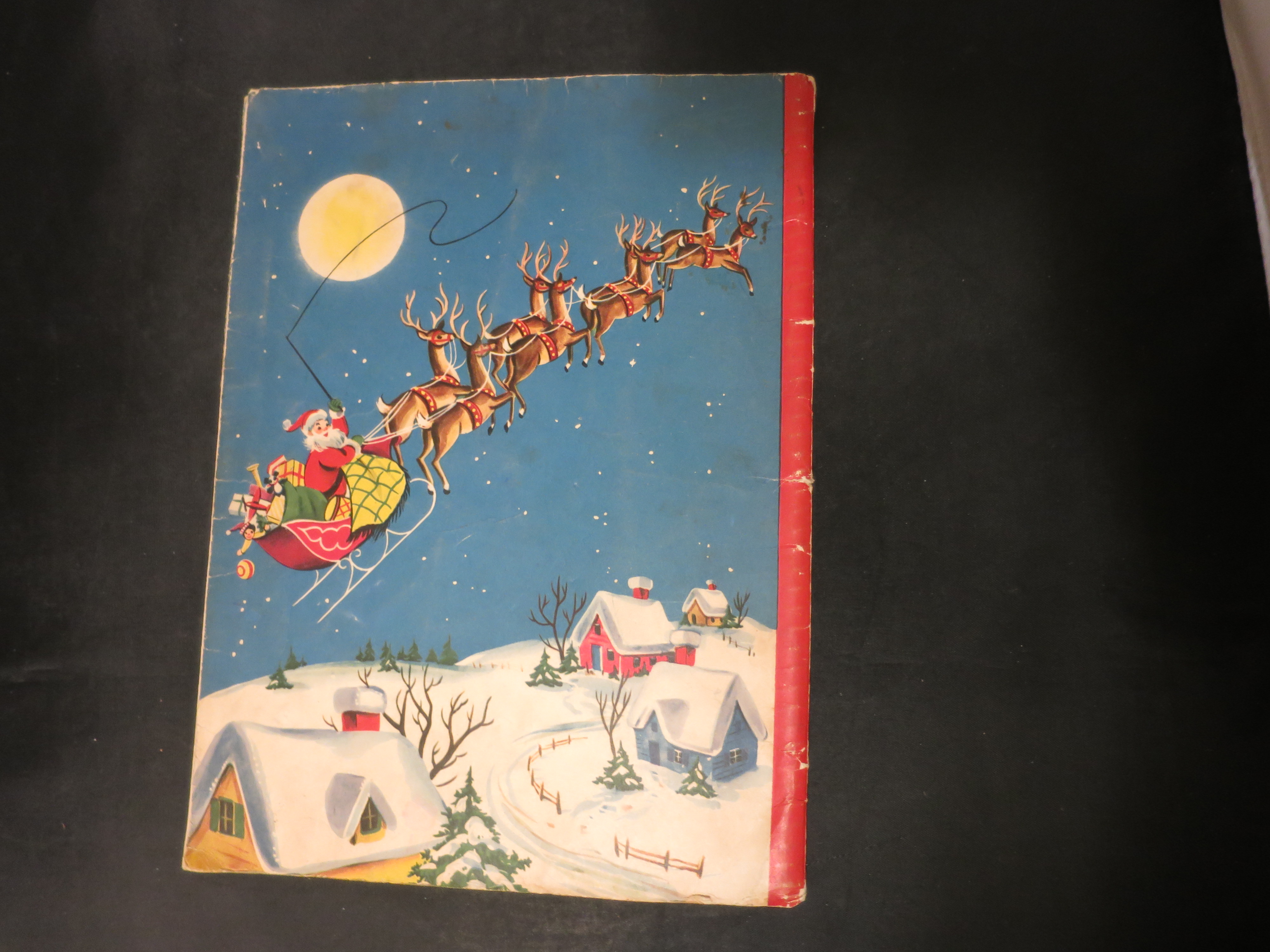 Santa's Workshop Book White Plains Greeting Card Corp.