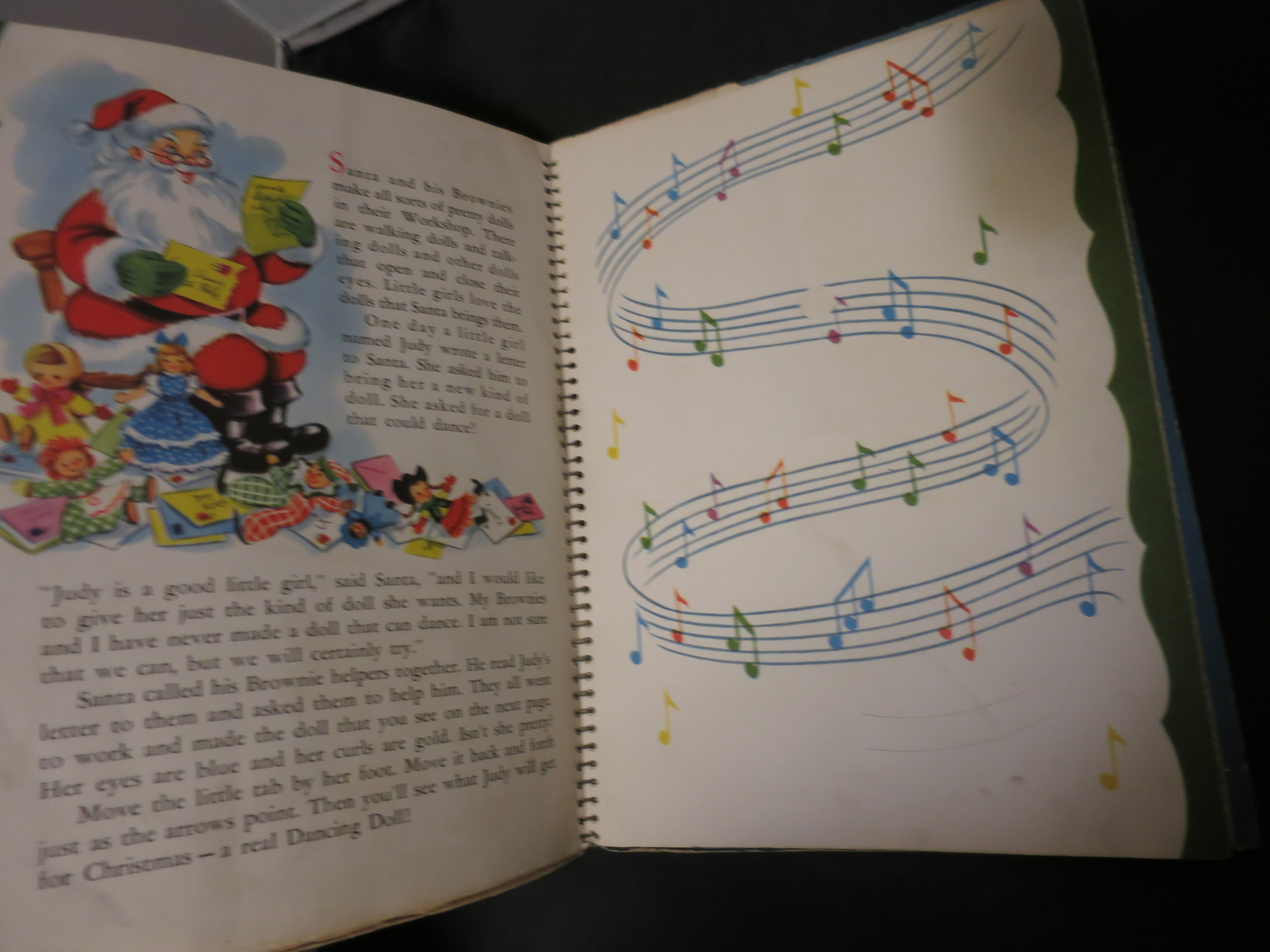 Santa's Workshop Book White Plains Greeting Card Corp.