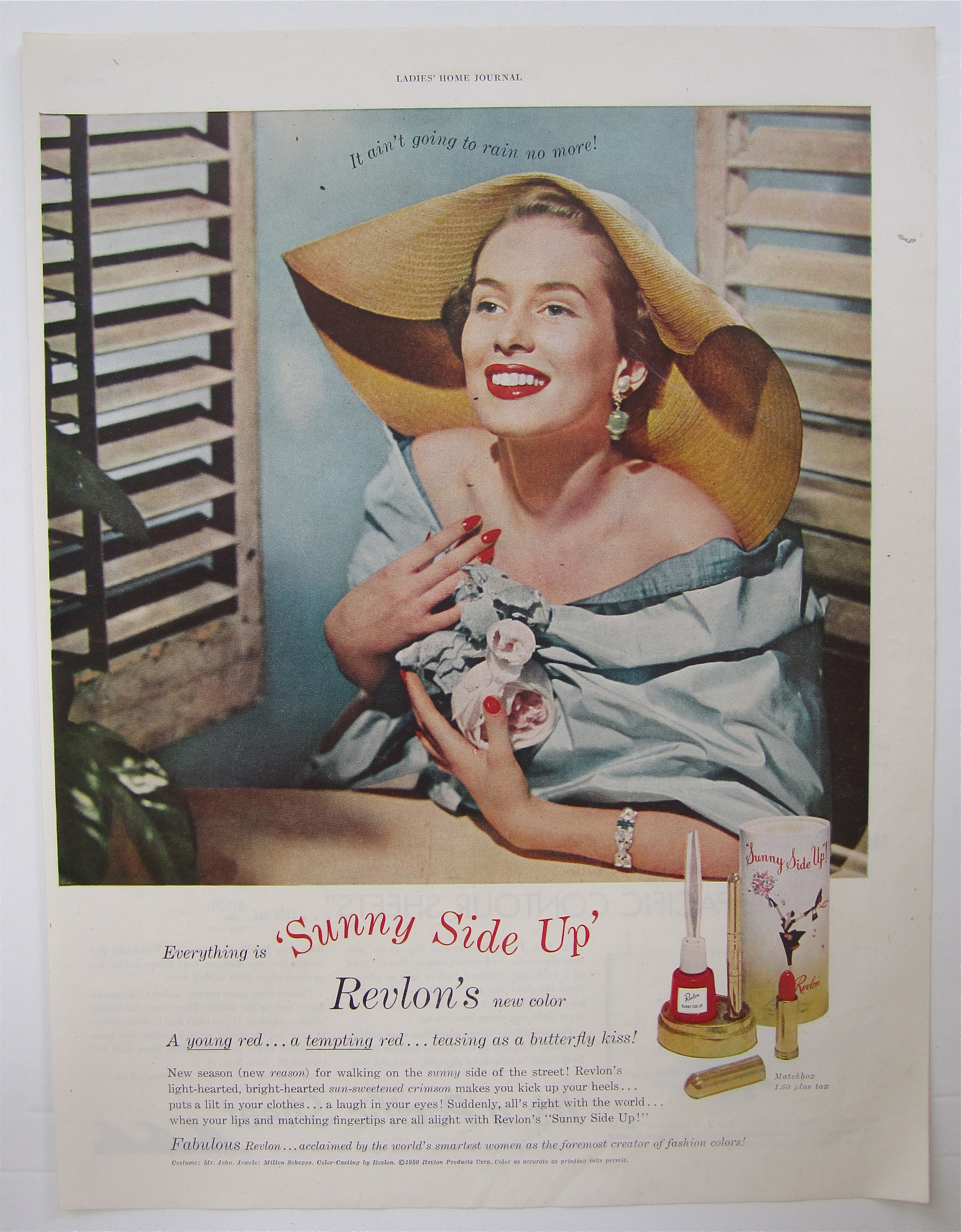 1950 Revlon's Sunny Side Up with Lovely Woman