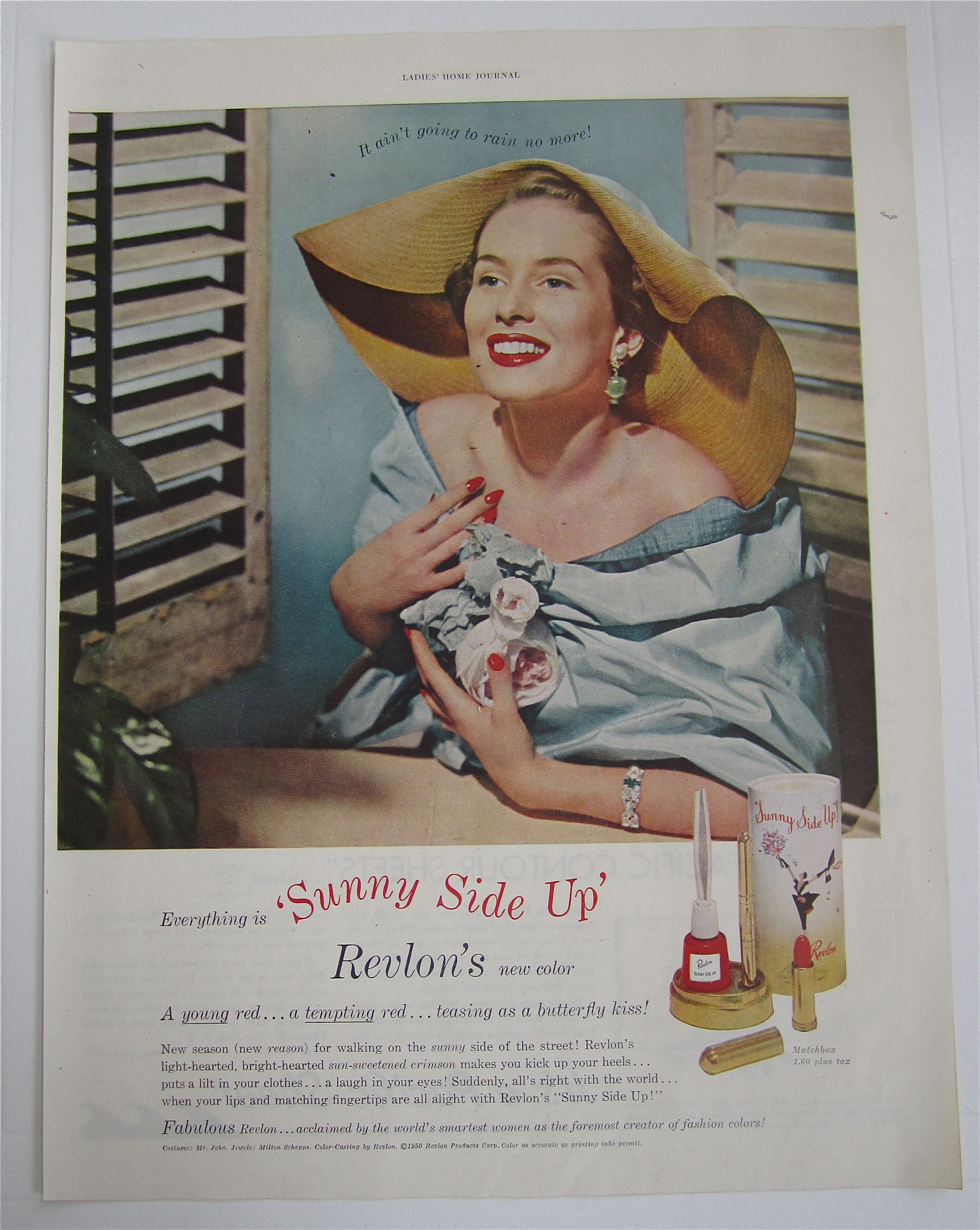 1950 Revlon's Sunny Side Up with Lovely Woman