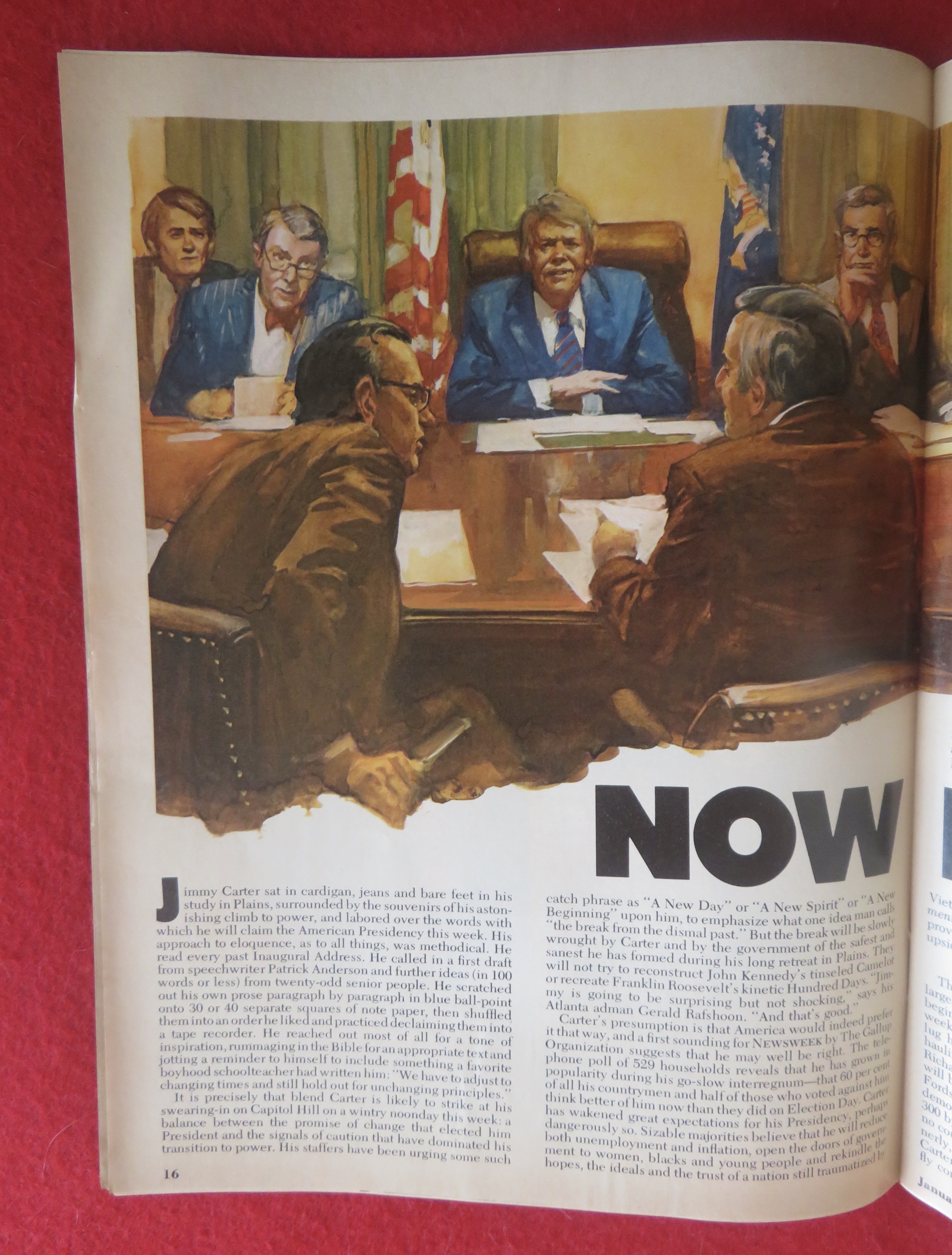 Newsweek Magazine January 24, 1977 Guide To Government