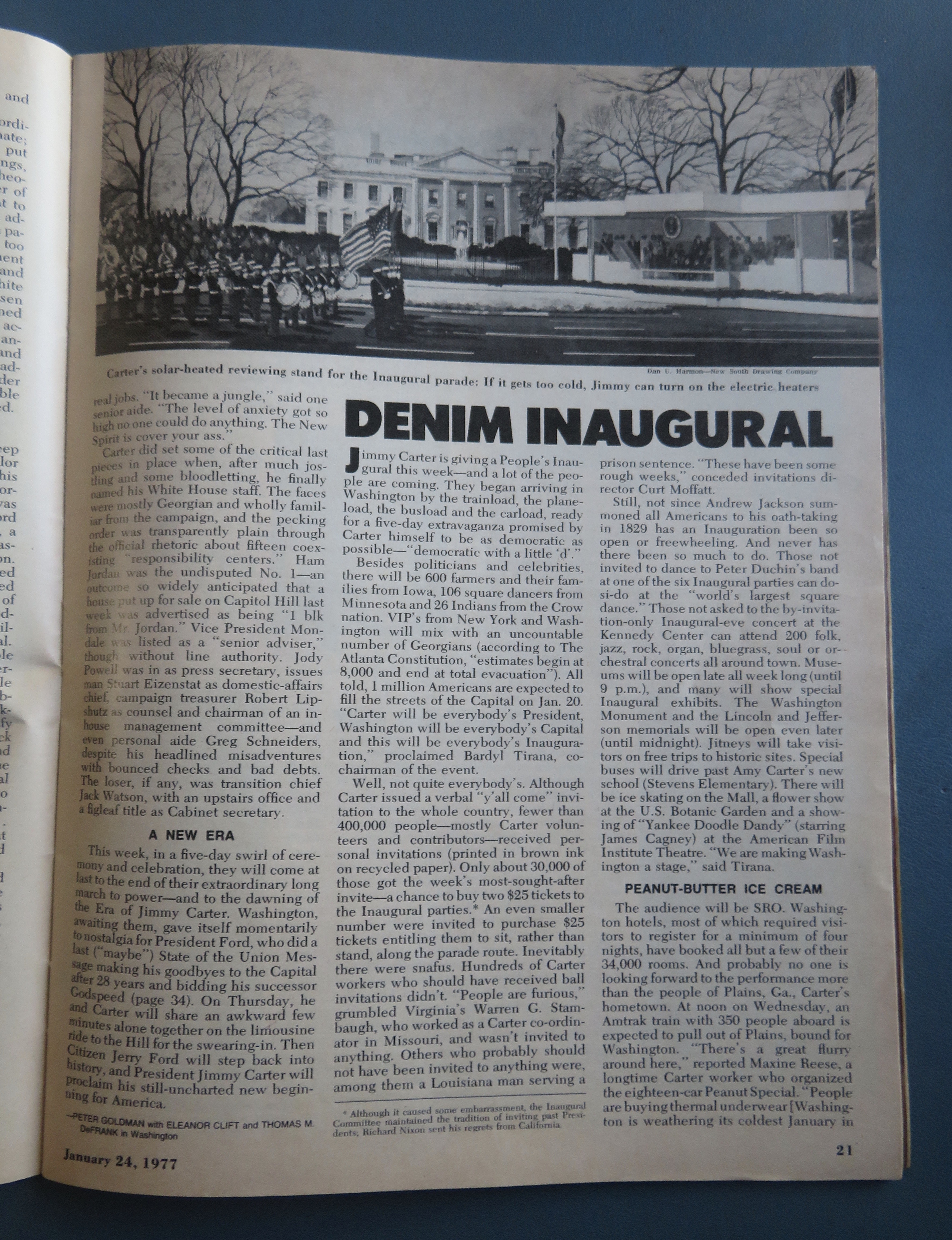 Newsweek Magazine January 24, 1977 Guide To Government