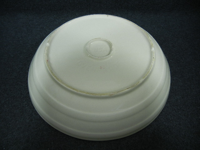 McCoy Pottery, Stonecraft Brown Stripe Spaghetti Bowl