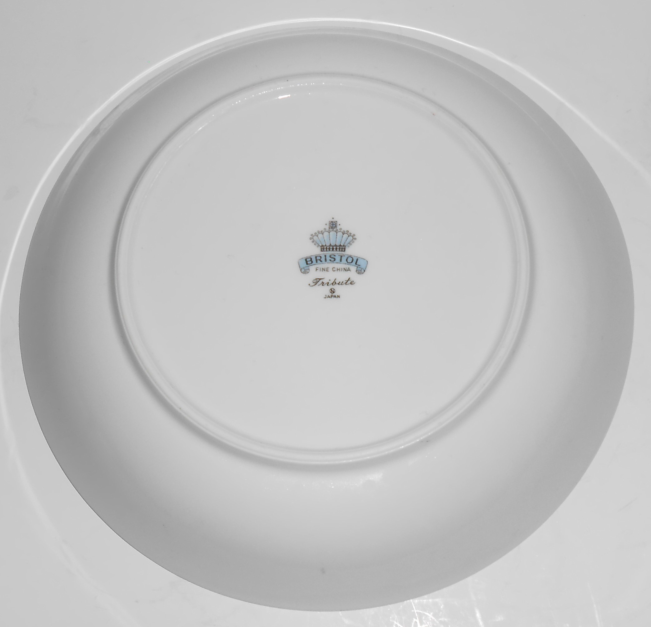 Bristol China Gold Band Tribute Soup Bowl