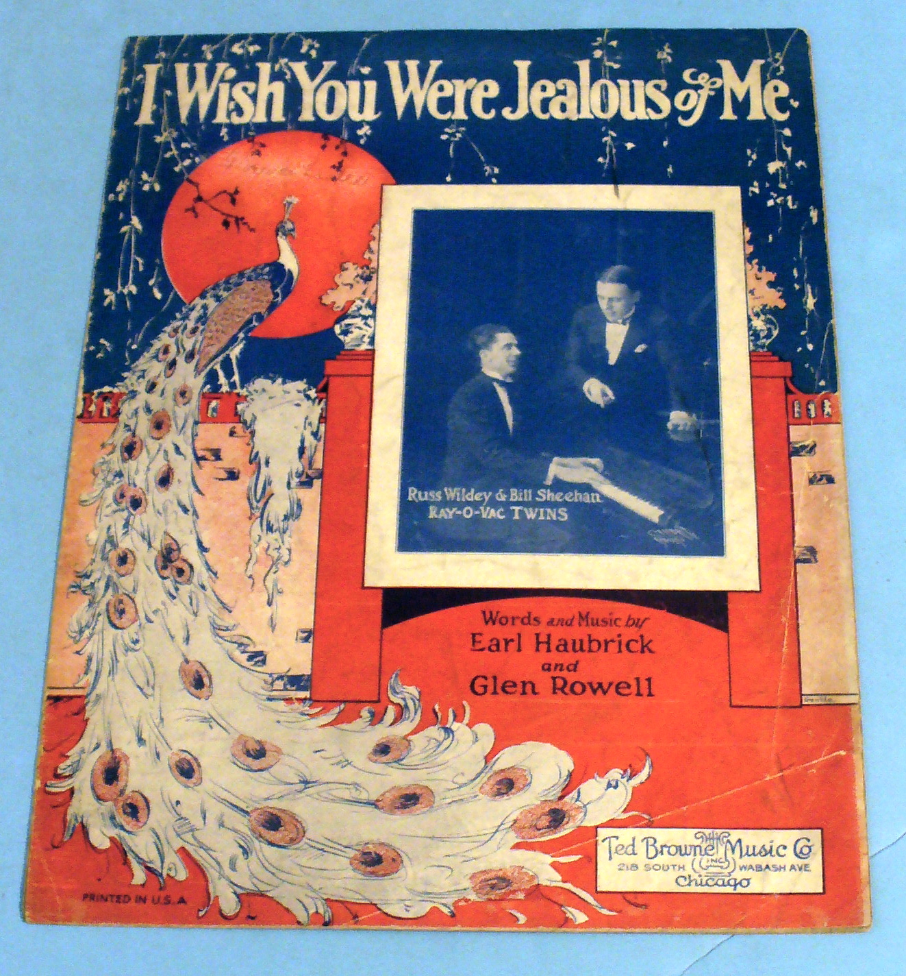 1926 I Wish You Were Jealous of Me