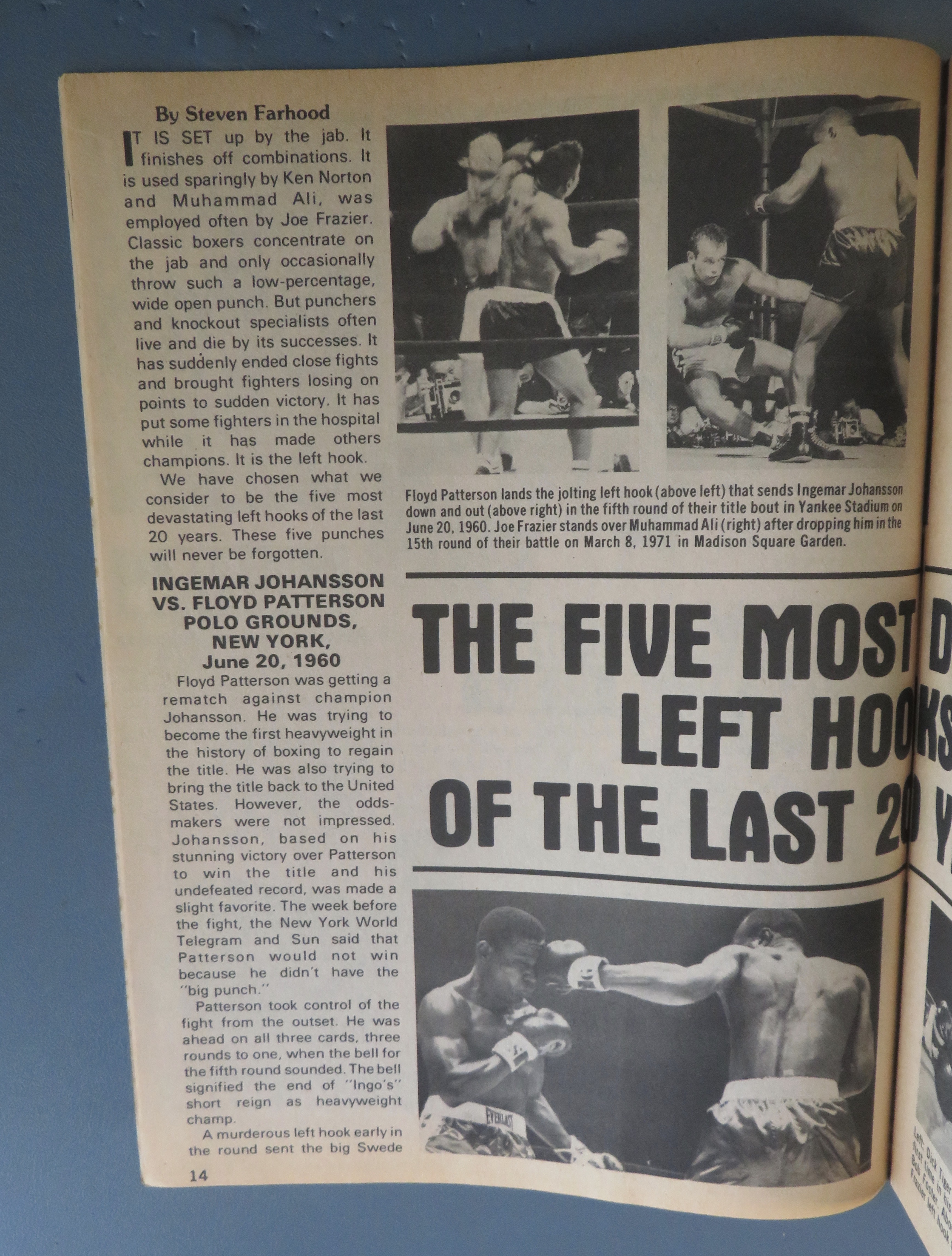 Big Book Of Boxing Magazine March 1979 Muhammad Ali