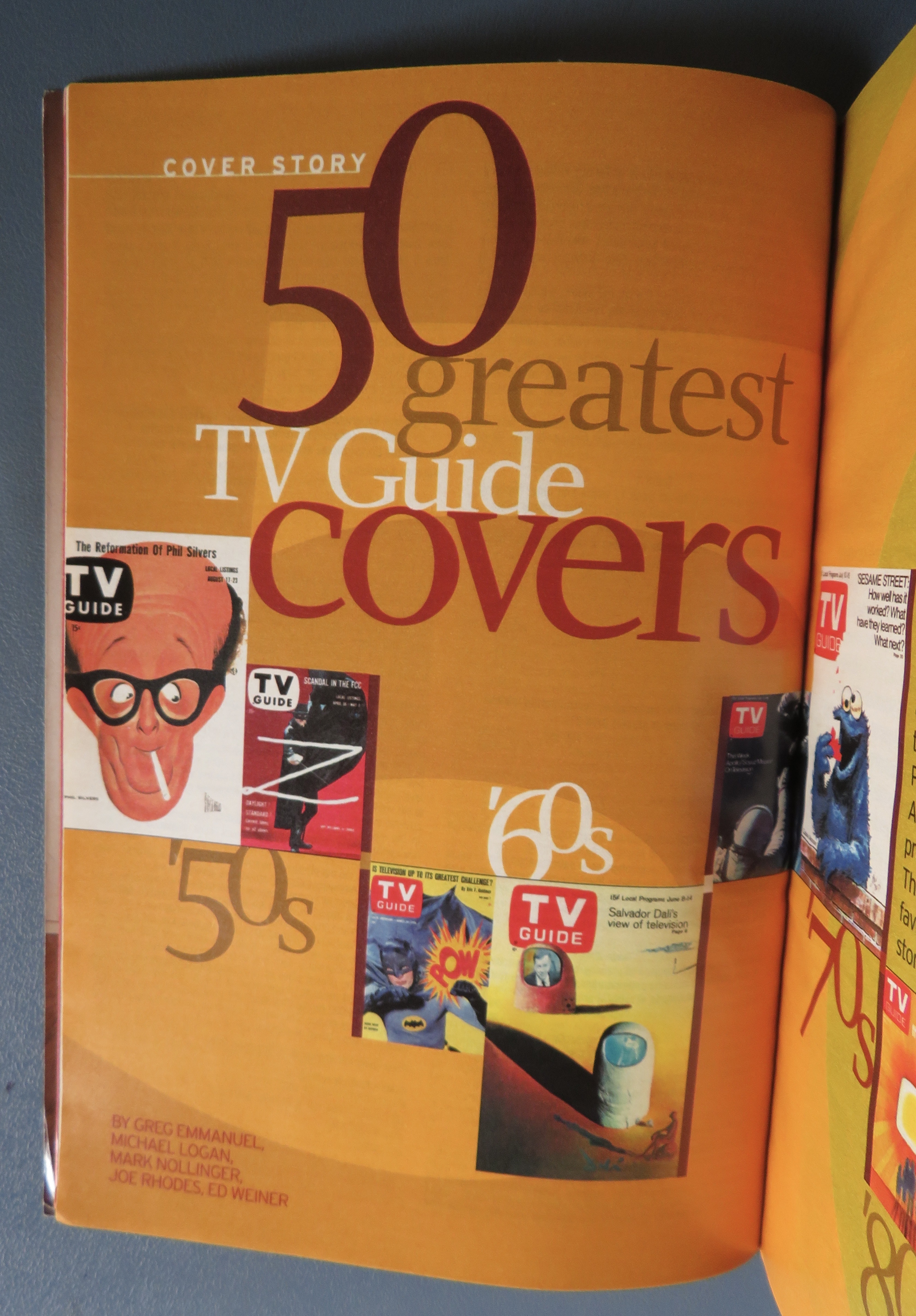 TV Guide June 15 - 21, 2002 Our 50 Greatest Covers