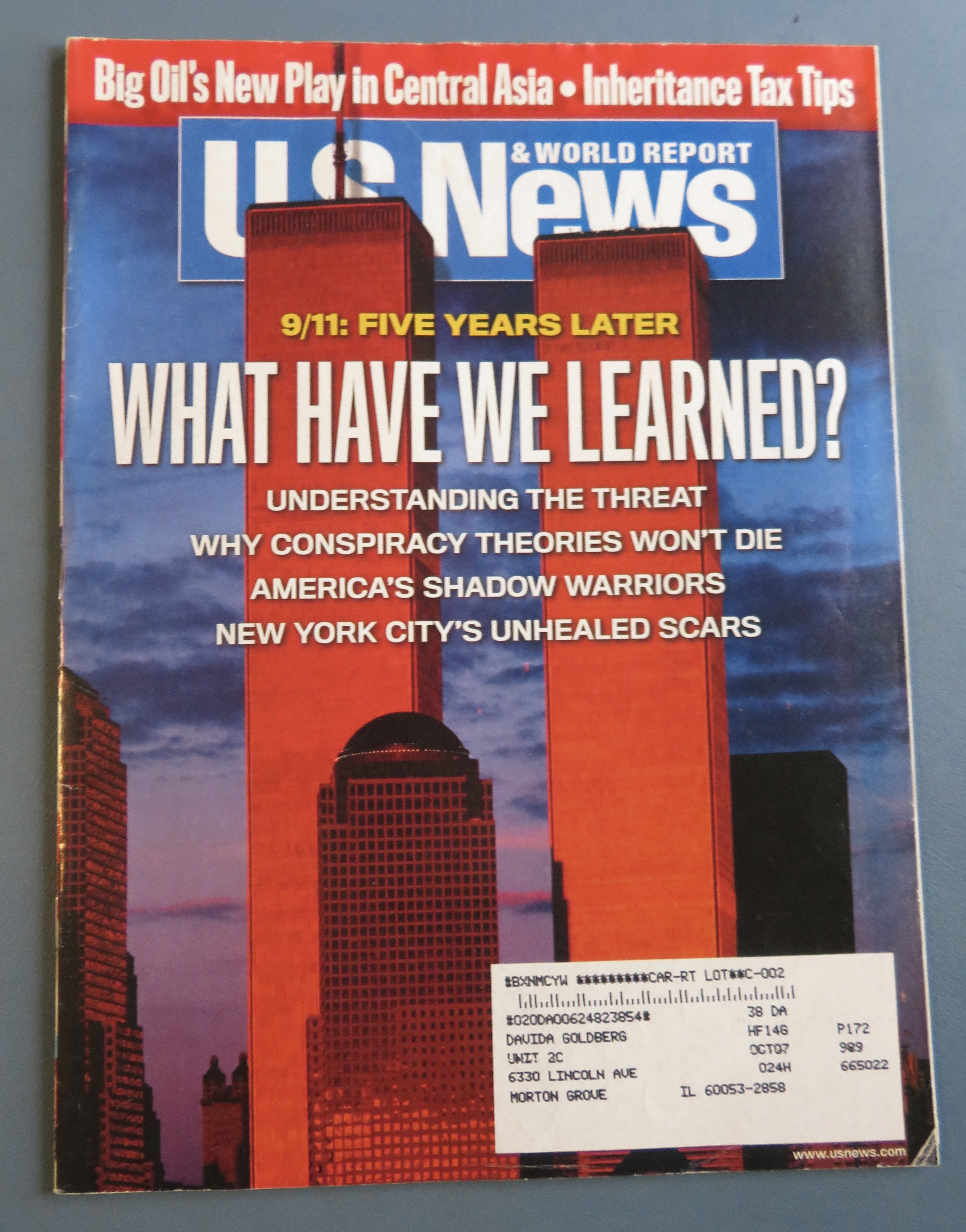 U. S. News & World Report Magazine September 11, 2006