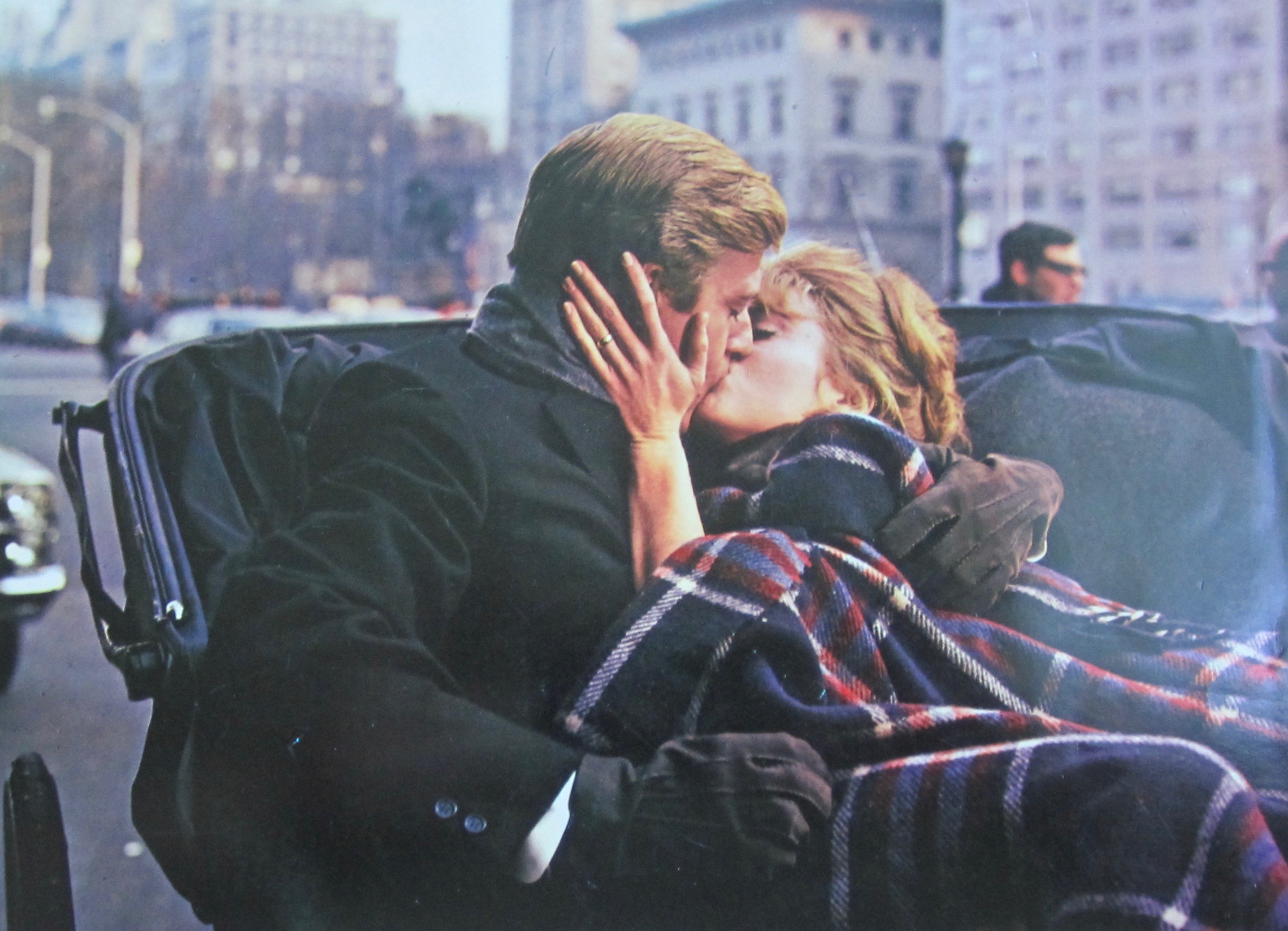 1967 Lobby Photo of Robert Redford & Jane Fonda