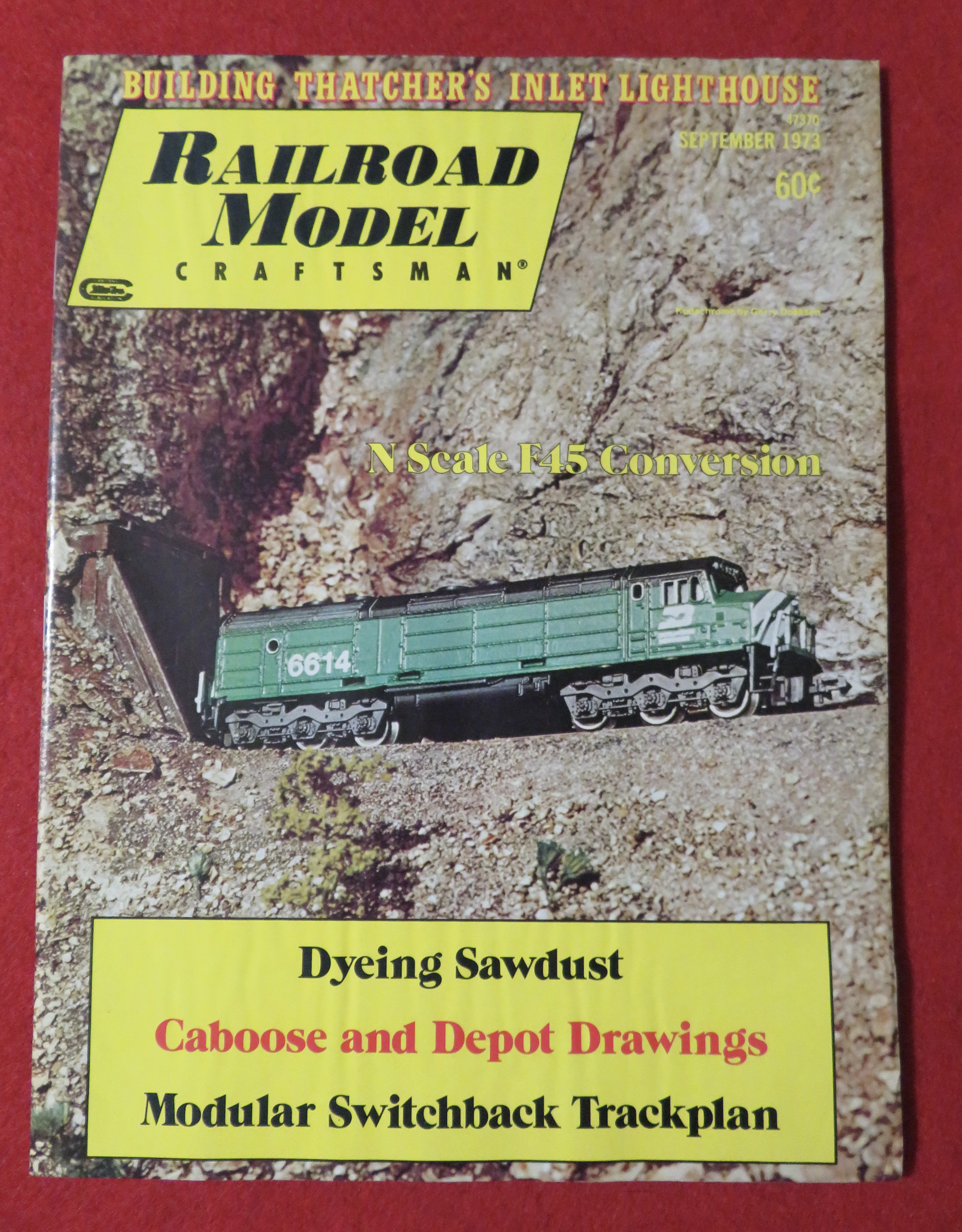 Railroad Model Craftsman Magazine September 1973