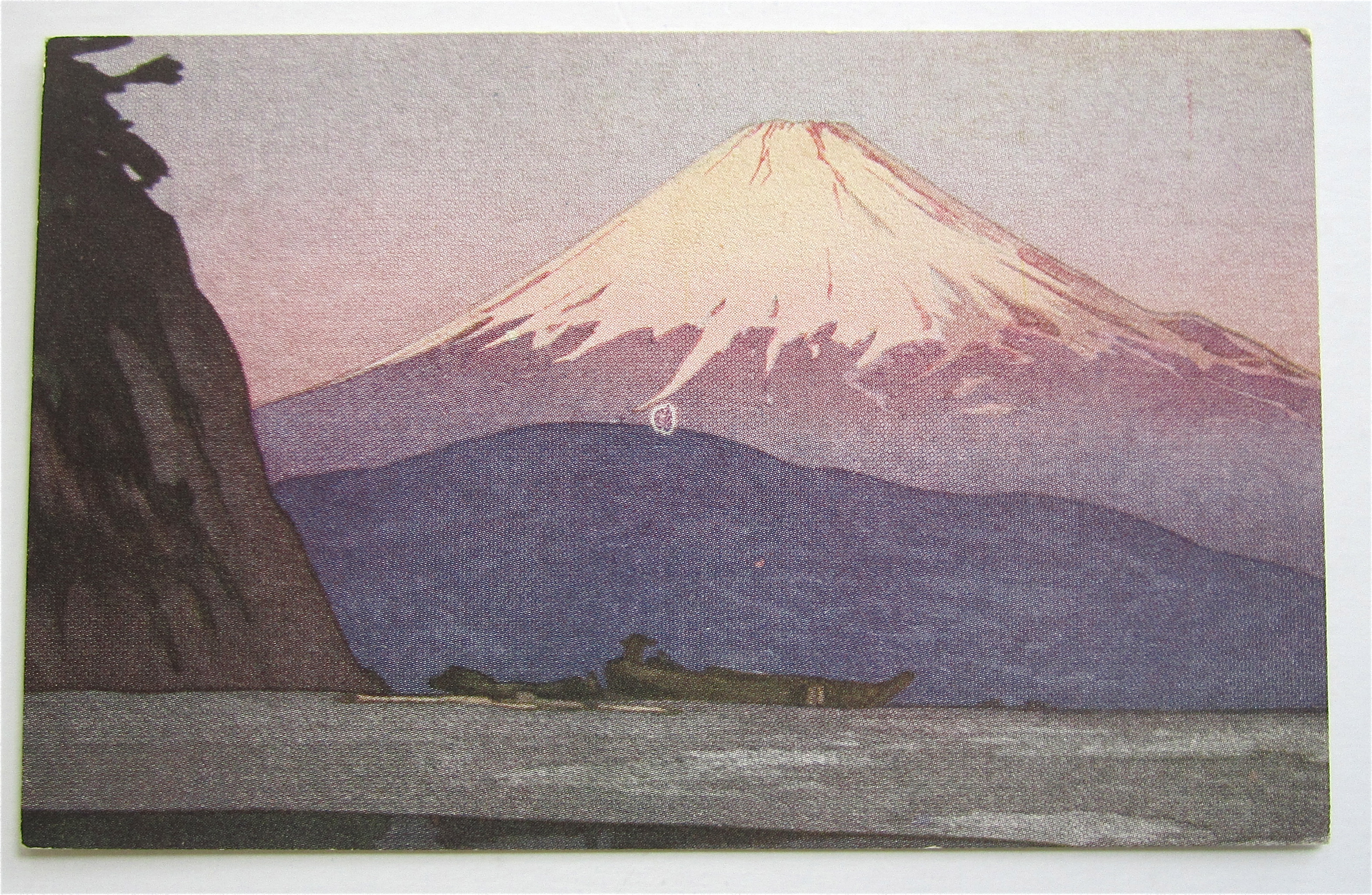 Snow Capped Fujiyama Postcard