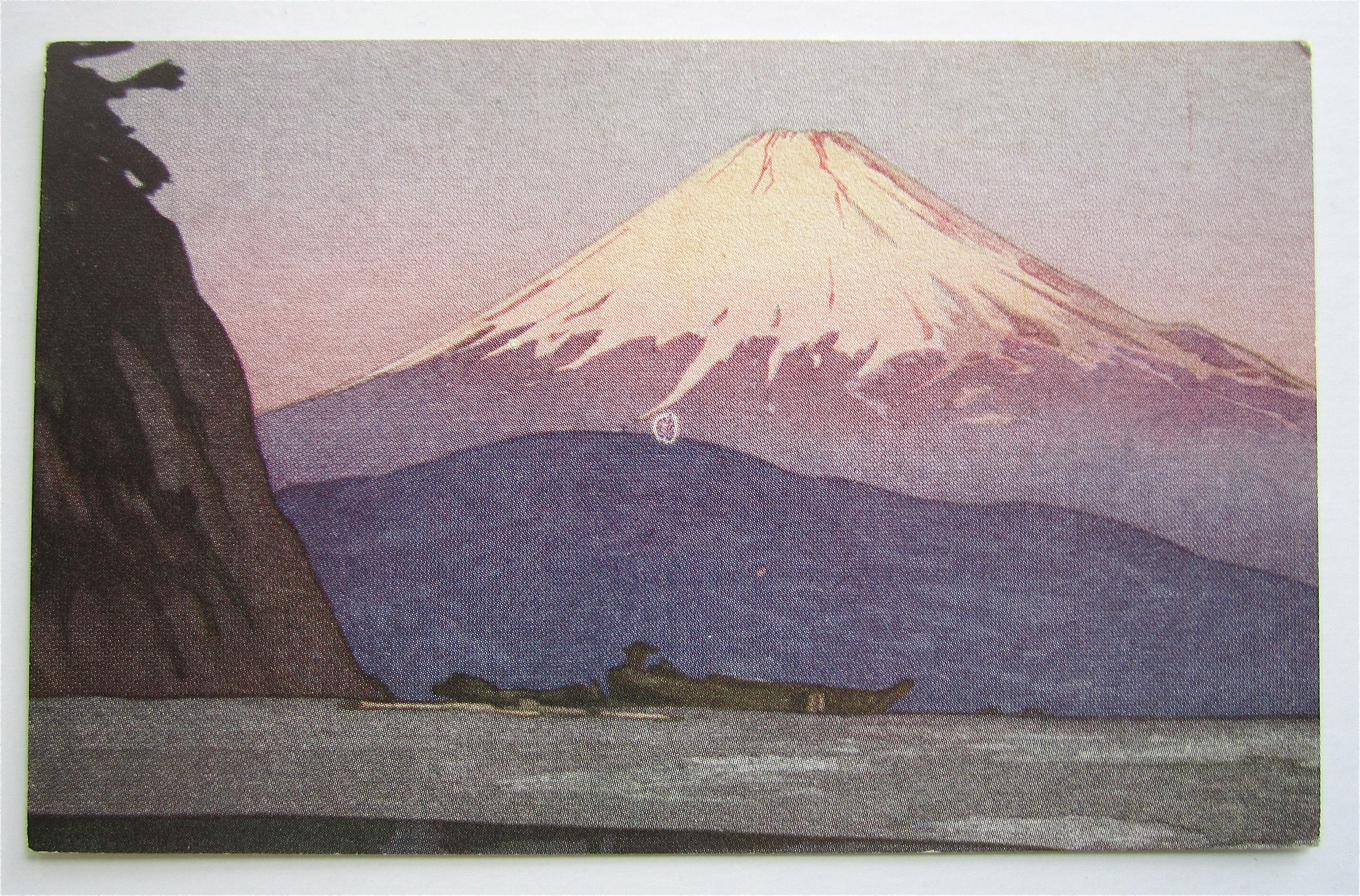 Snow Capped Fujiyama Postcard