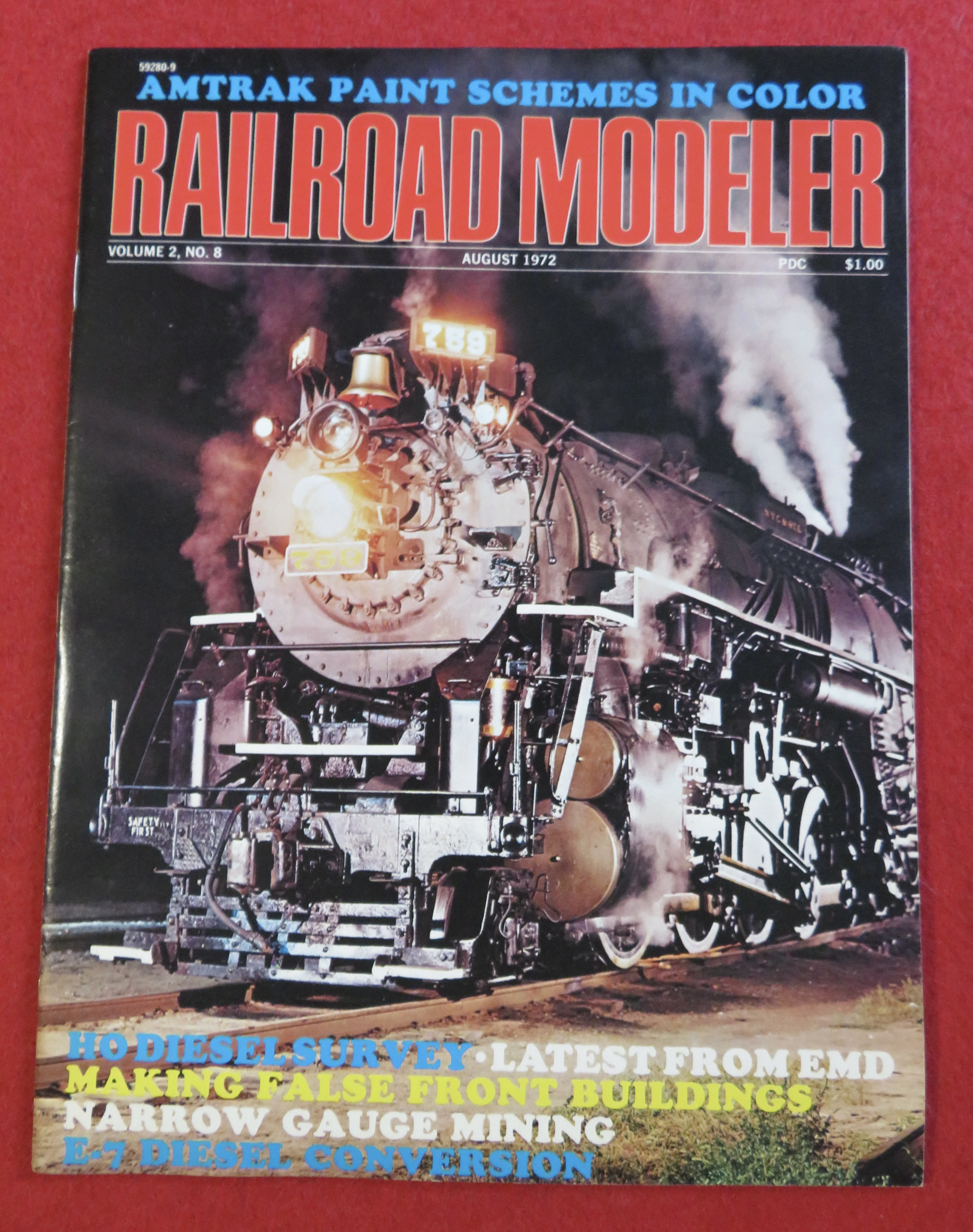 Railroad Modeler Magazine August 1972