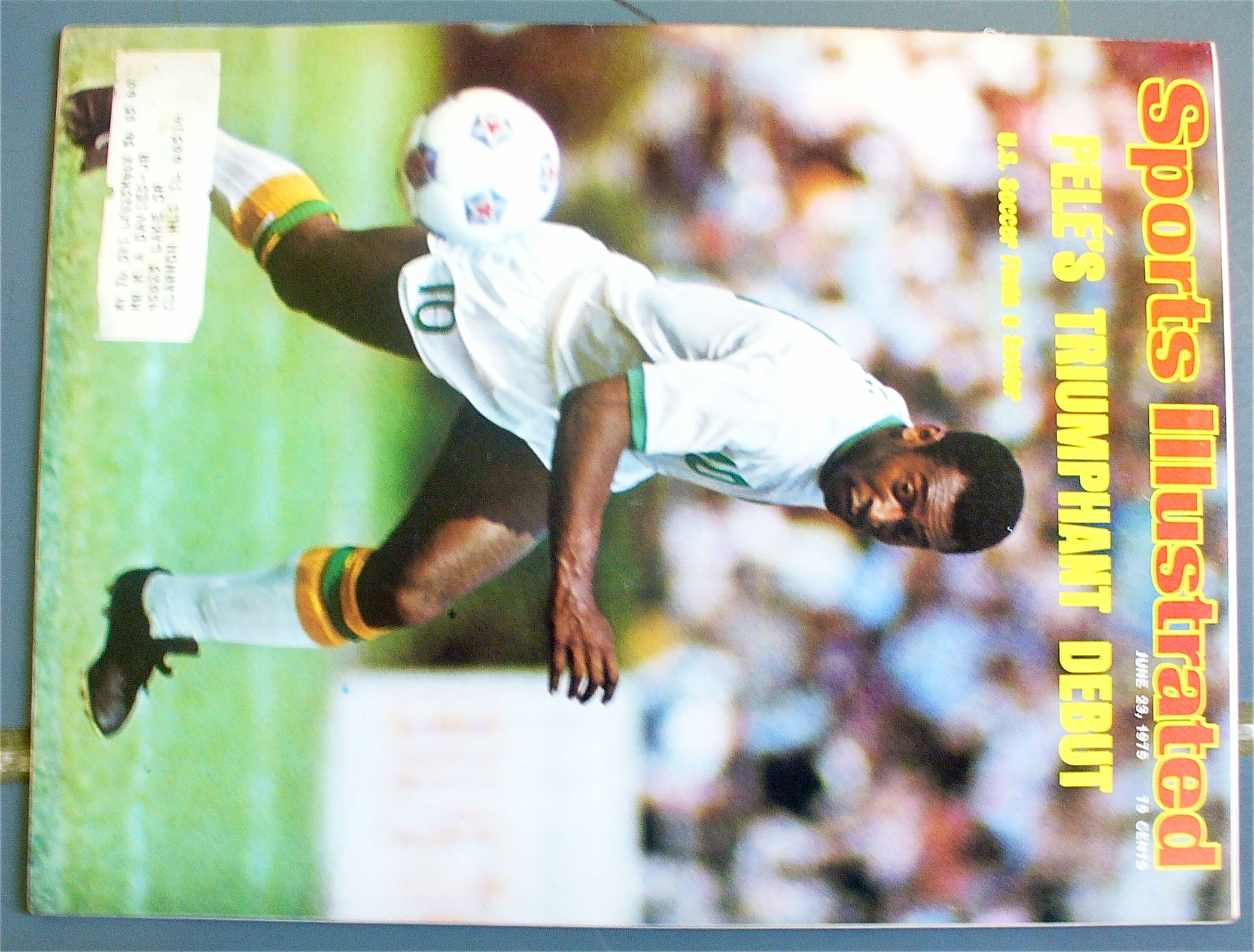 Sports Illustrated June 23, 1975 Pele's Debut