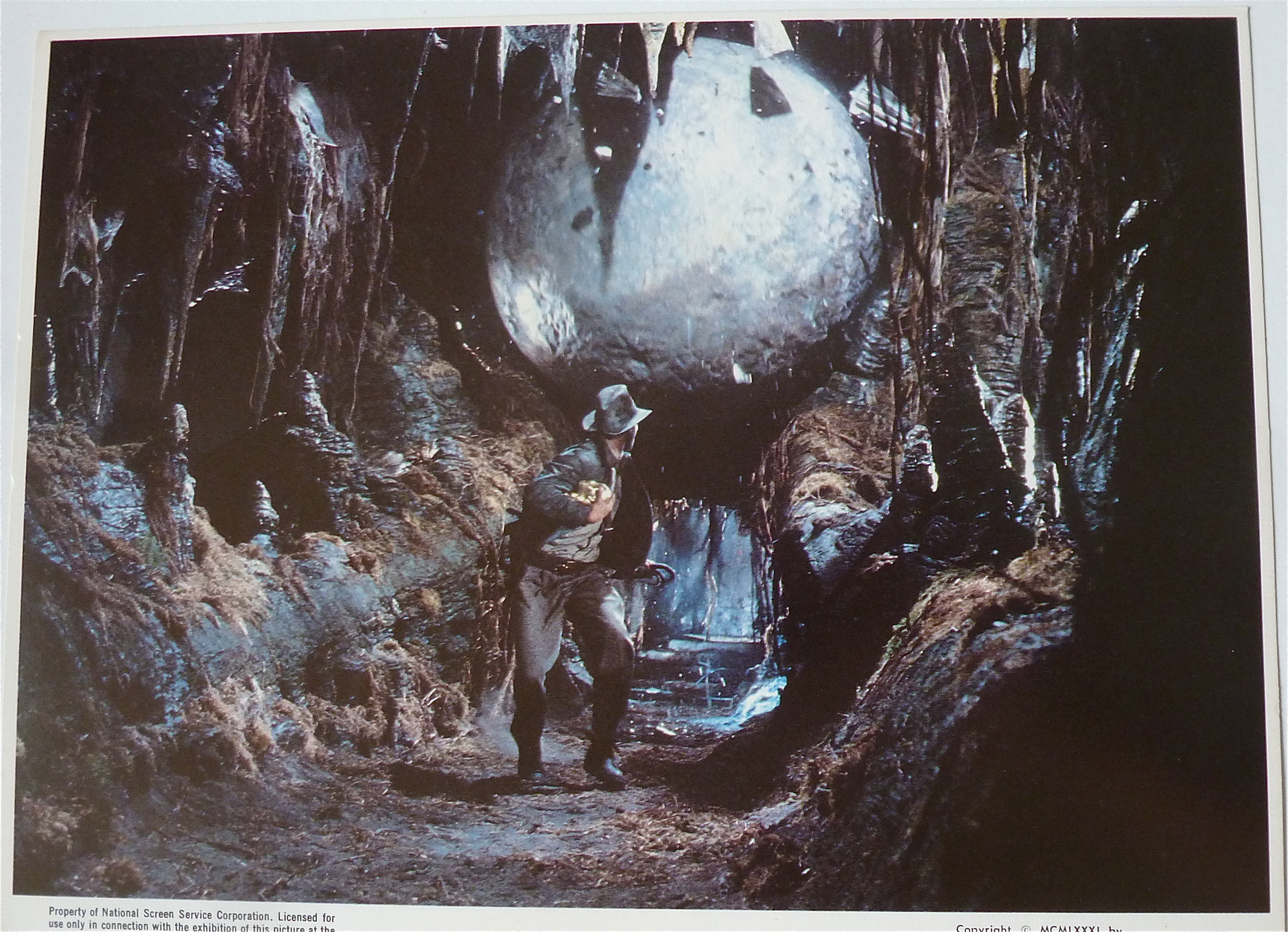 Raiders Of The Lost Ark Lobby Card 1981 Harrison Ford