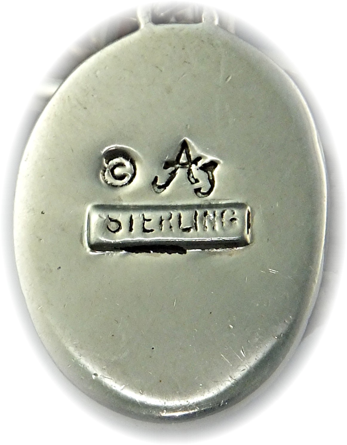 Bracelet Sterling Silver Charms Inlay  A.J. Toggle