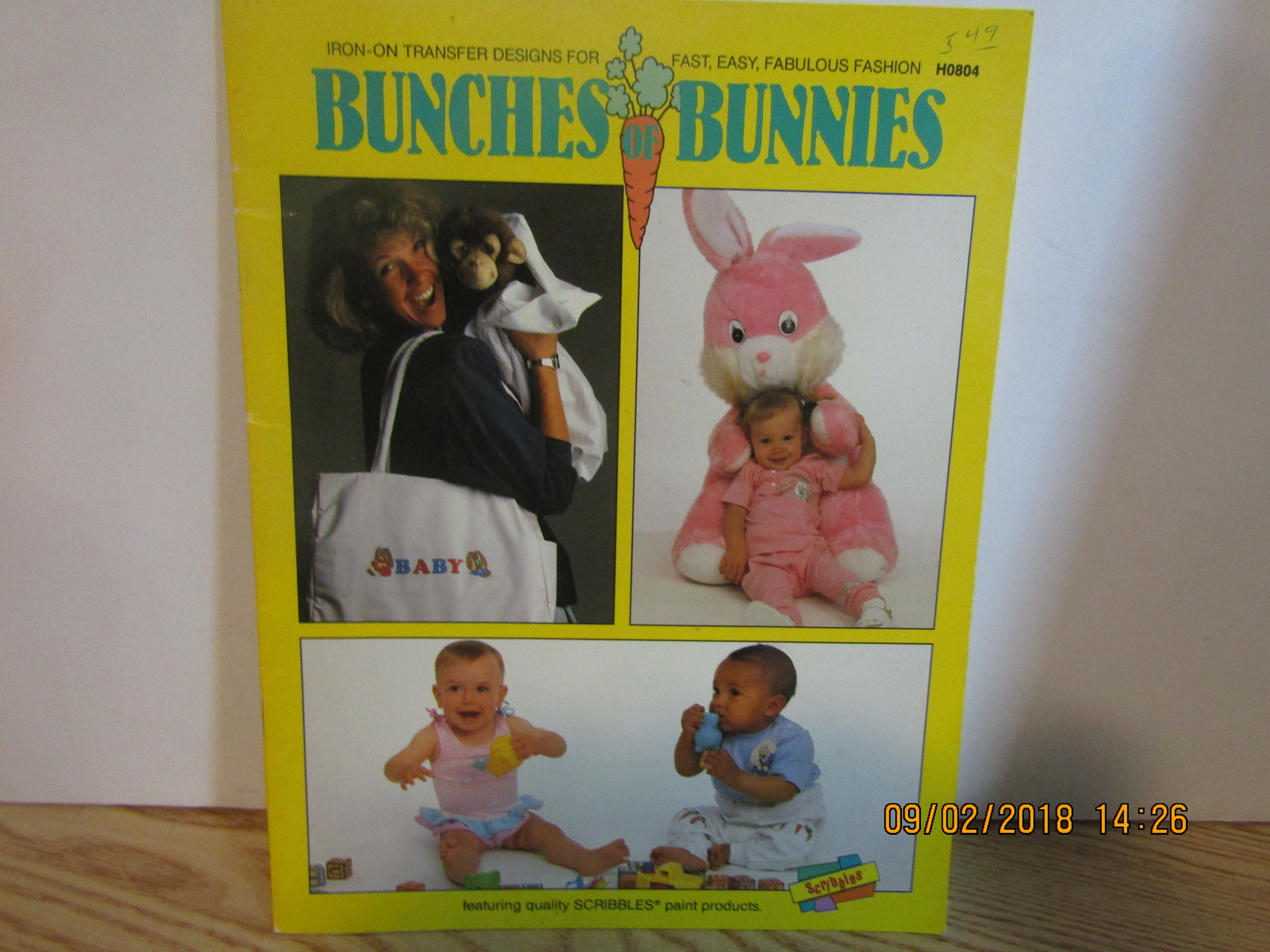 Duncan Crafts Iron-On Designs Bunches Of Bunnies #804