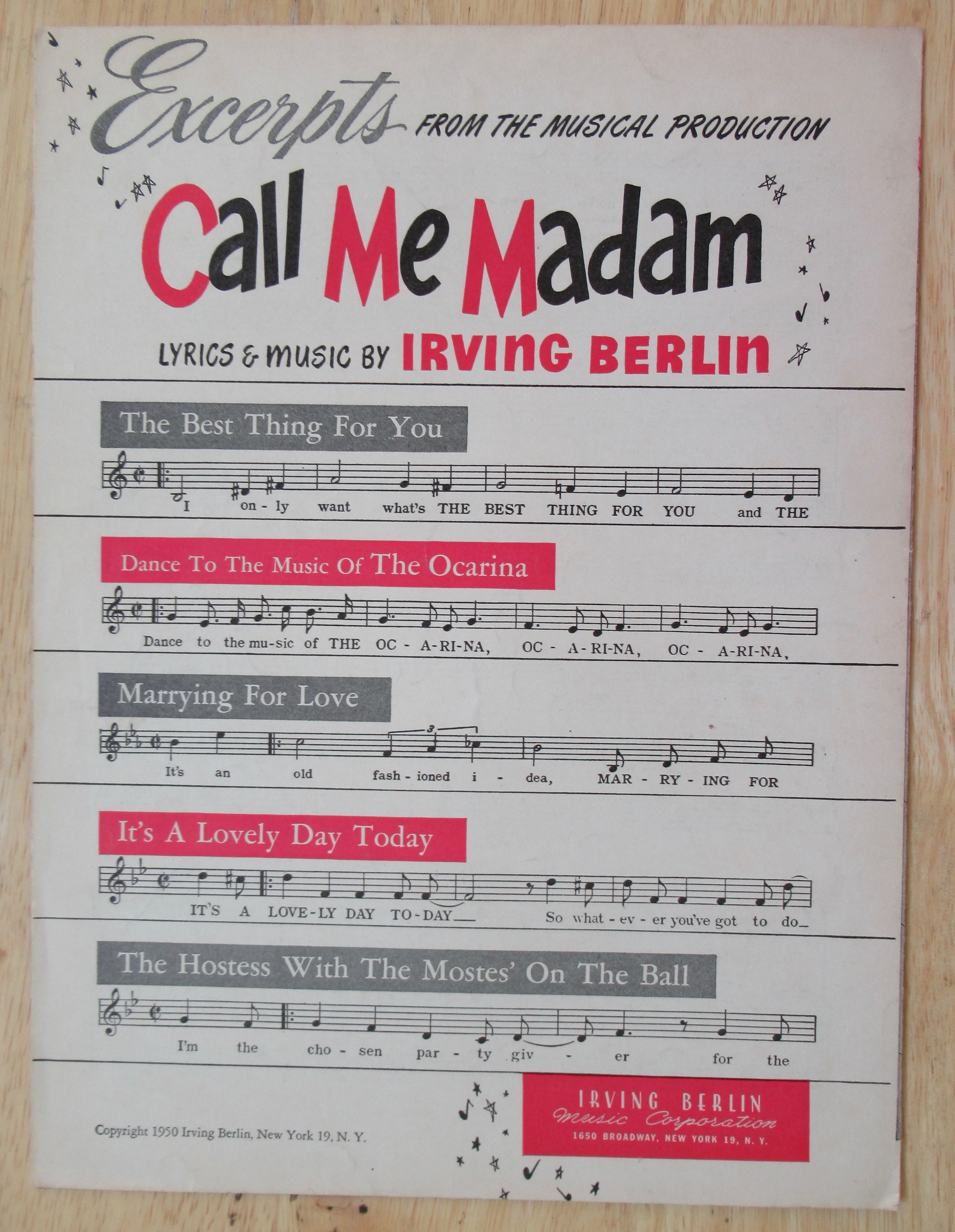 1950 (Dance To The Music Of) The Ocarina Sheet Music