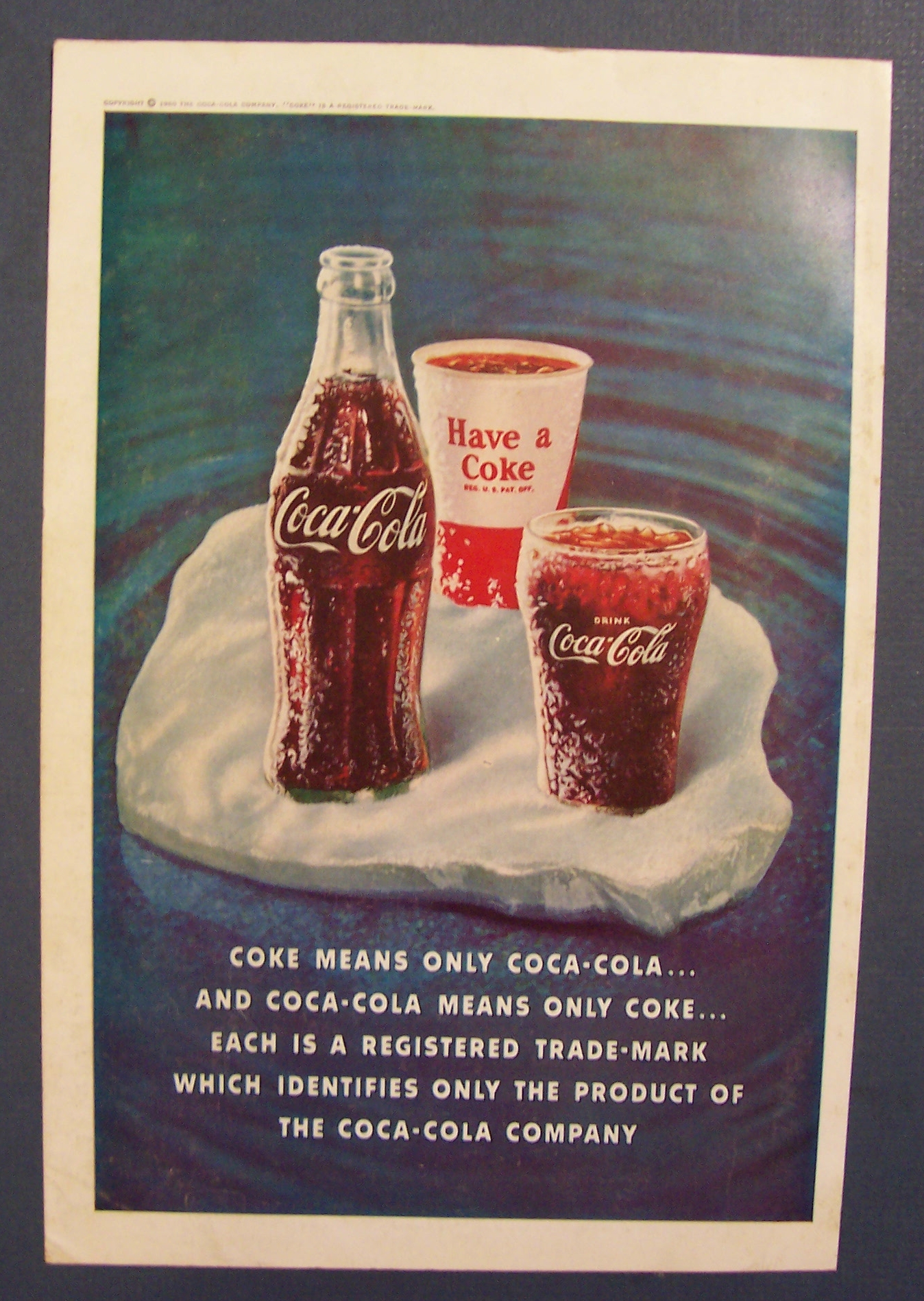 Vintage Ad: 1961  Coca  -  Cola