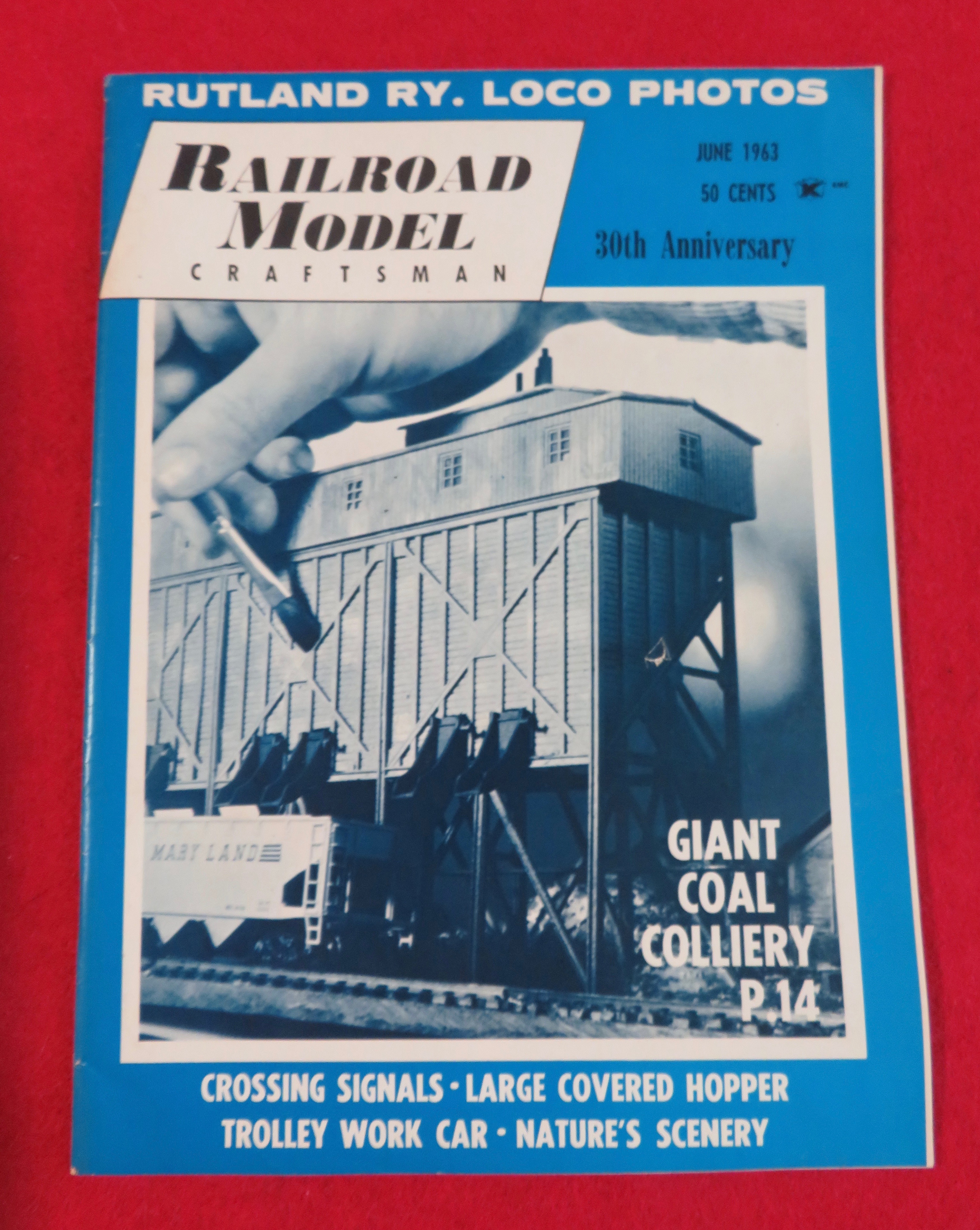 Railroad Model Craftsman Magazine June 1963