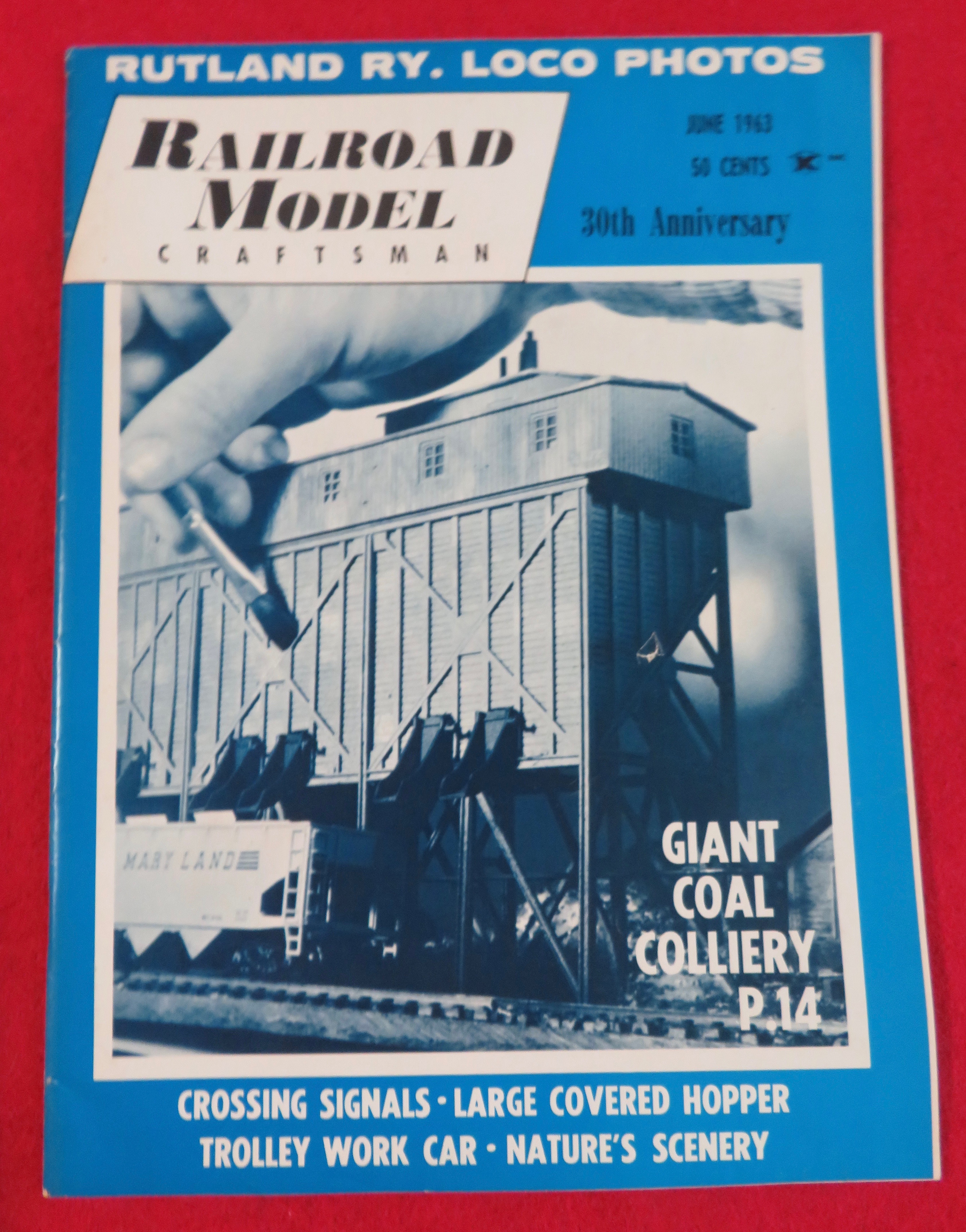 Railroad Model Craftsman Magazine June 1963
