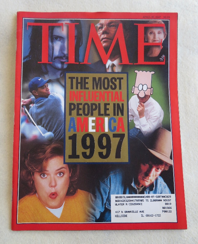 Time Magazine April 21, 1997 Most Influential People In America In 1997
