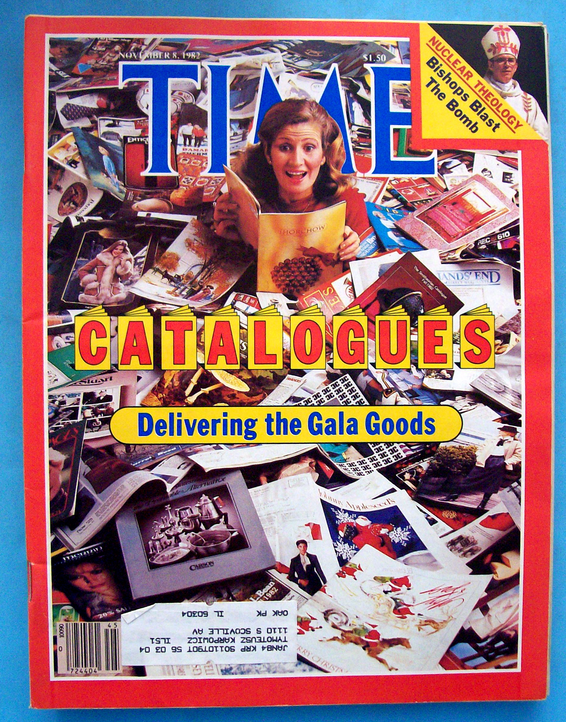 Time Magazine-November 8, 1982-Catalogues